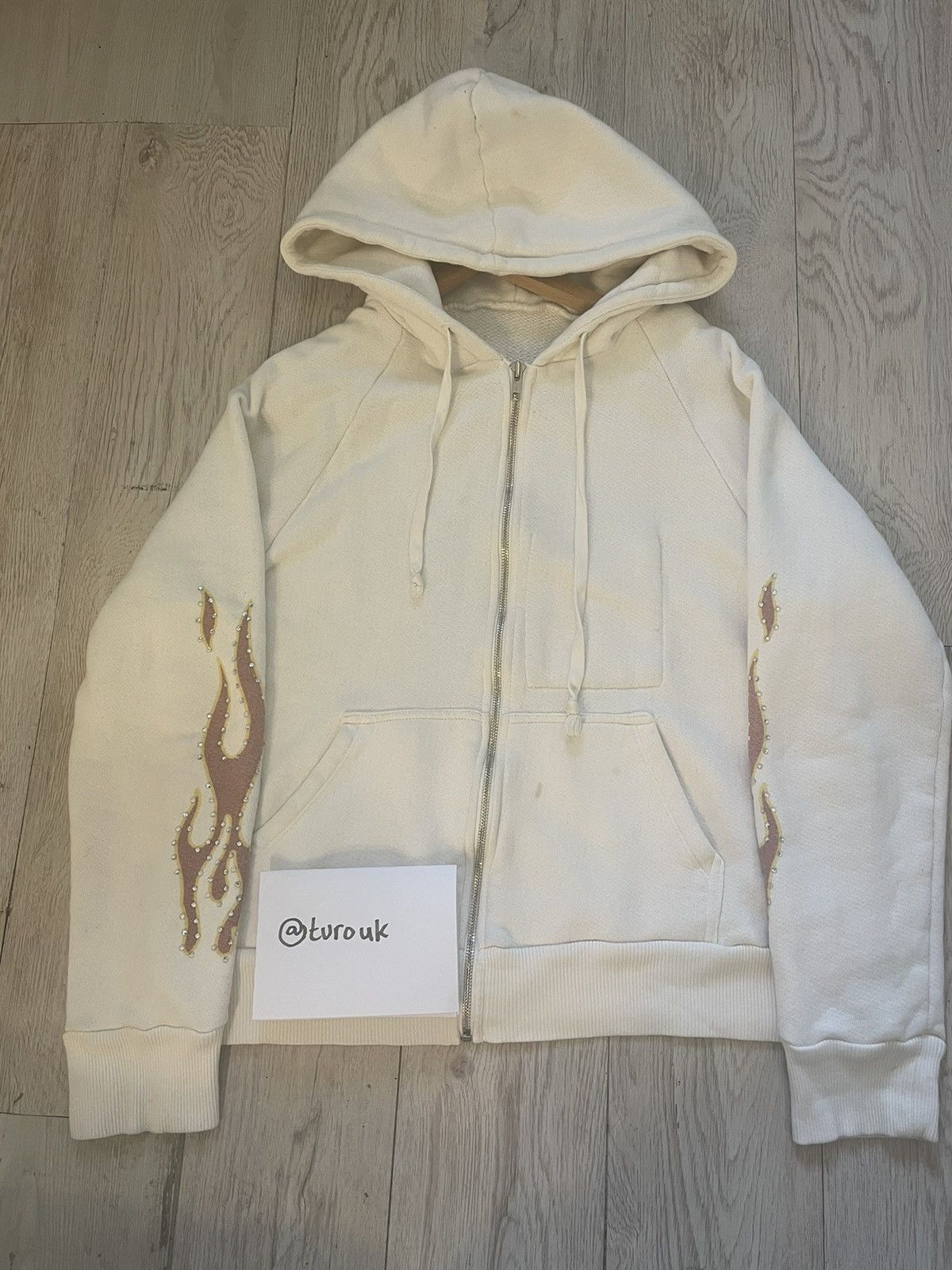Helder Vices Helder Vices Columbia Rare Rhinestone Zip Hoodie Size US M / EU 48-50 / 2 - 3 Thumbnail