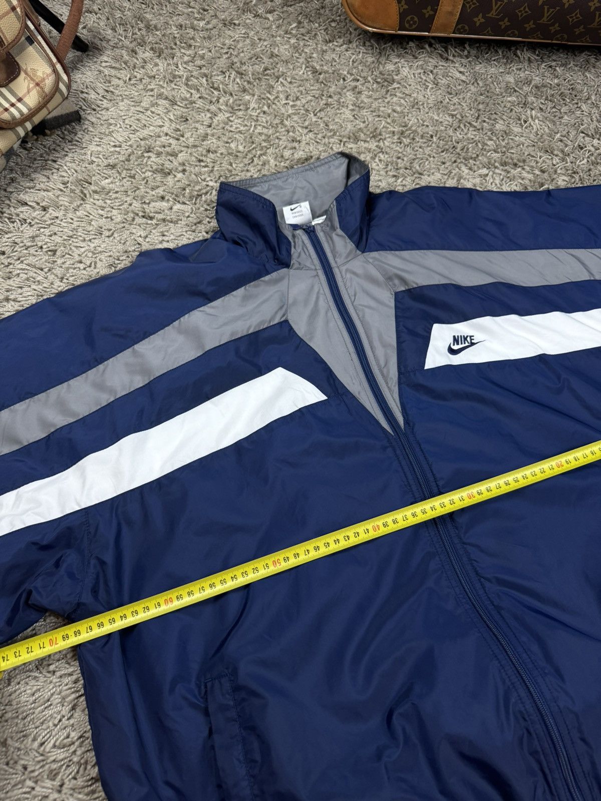 Nike × Vintage Vintage nylon jacket Nike original casual sportswear item Size US XL / EU 56 / 4 - 4 Thumbnail