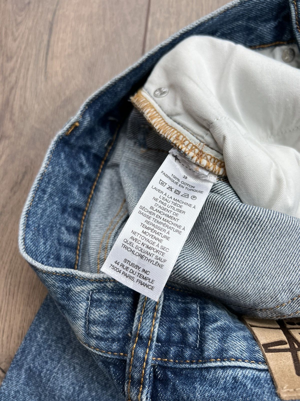 Stussy Stussy Relaxed Denim Jean 28 Medium Blue Size US 28 / EU 44 - 8 Thumbnail