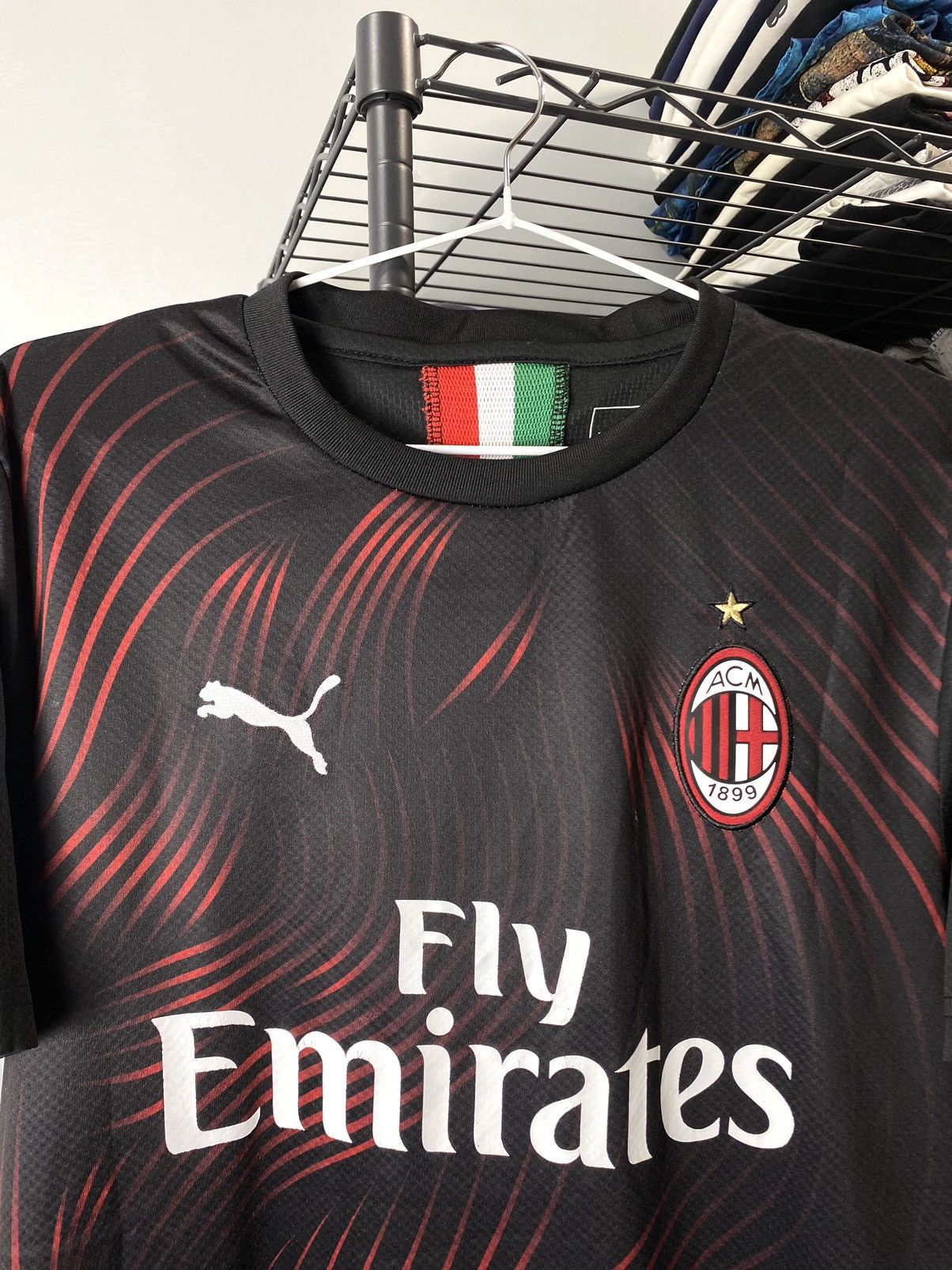 Puma Vintage Puma Ibrahimovic ACM Milan Soccer Jersey T Shirt Size US M / EU 48-50 / 2 - 4 Thumbnail