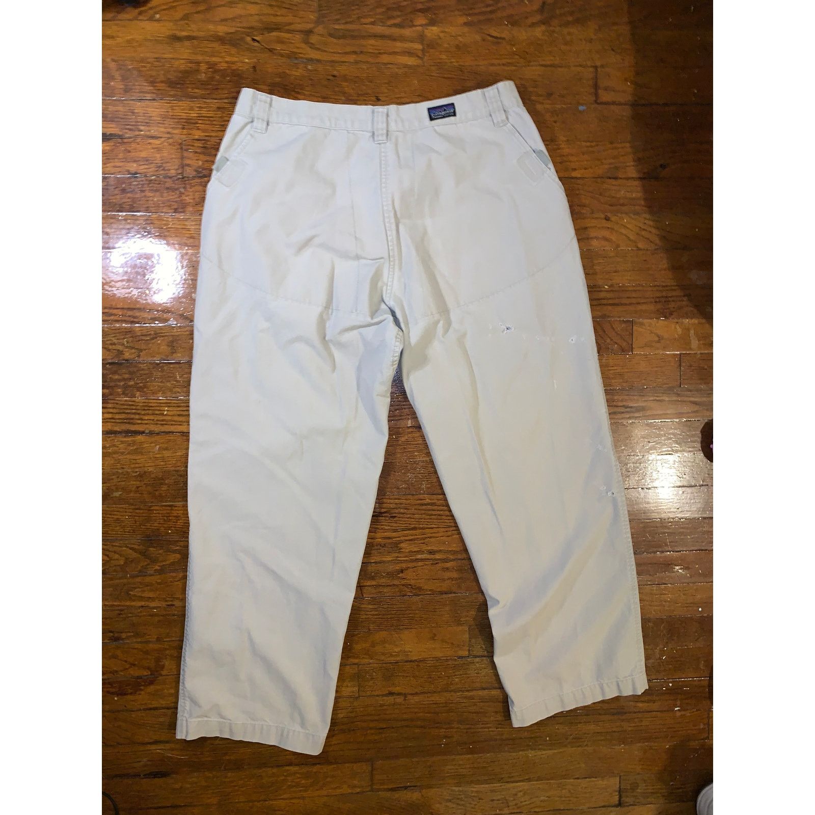 Patagonia × Vintage Patagonia Offwidth Pants 38x30 Khaki Climbing STY21240 Size US 38 / EU 54 - 2 Thumbnail
