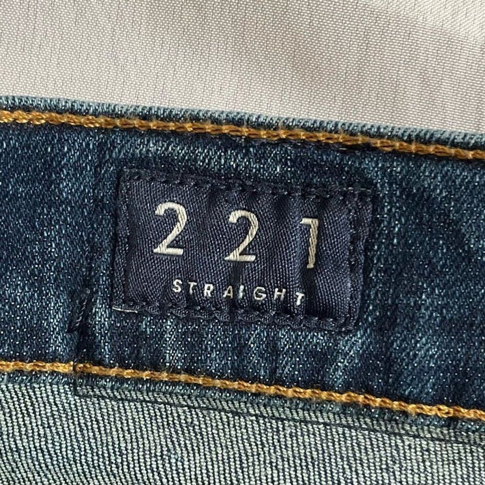 Lucky Brand LUCKY BRAND, Men’s 221 Straight Blue Jeans Ripped 5 Pocket Size US 38 / EU 54 - 5 Thumbnail
