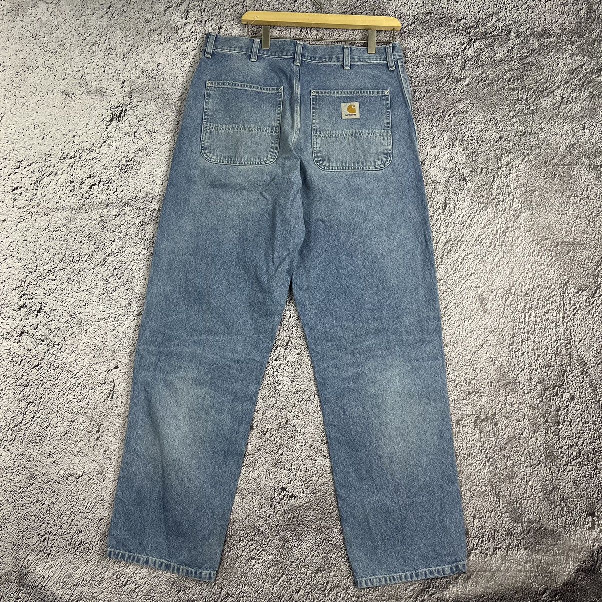 Carhartt × Carhartt Wip × Vintage ⭐️VINTAGE⭐️ Carhartt WIP Blue Denim carpenter pocket Jeans Size US 32 / EU 48 - 1 Thumbnail