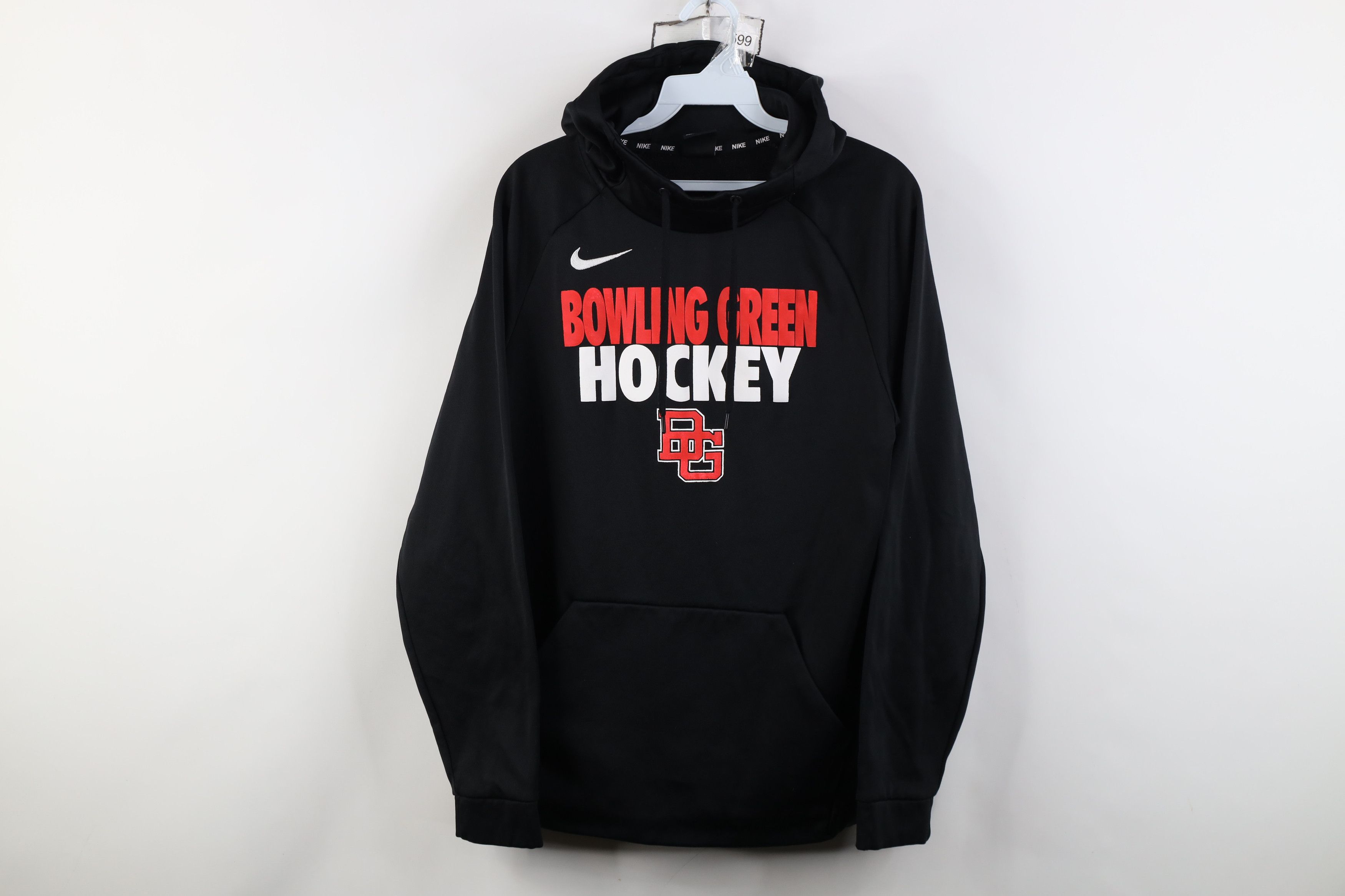 Nike Nike Bowling Green State University Hockey Hoodie Black Size US M / EU 48-50 / 2 - 1 Thumbnail