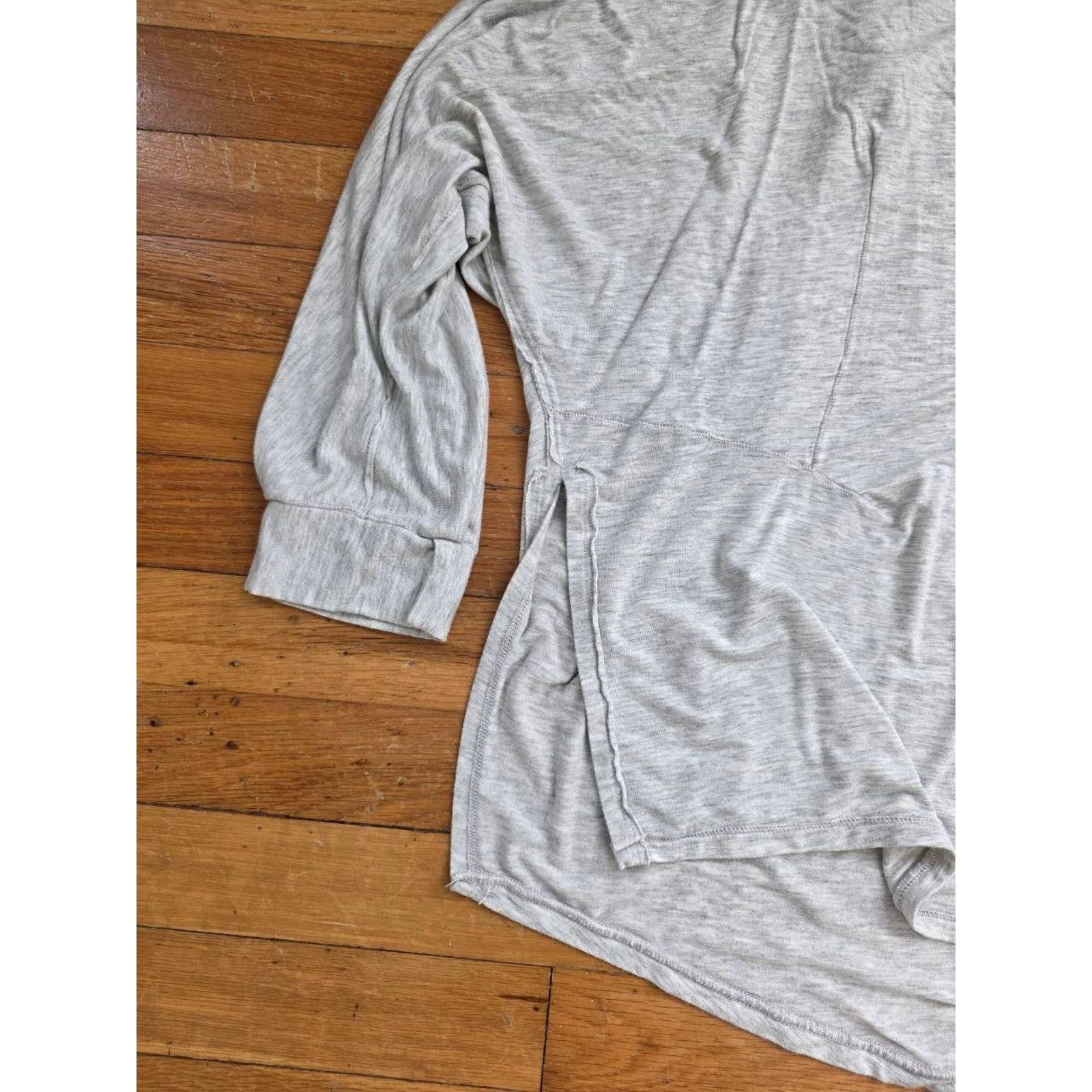 & Other Stories Free People Comfy Oversized Tee Gray M A001389 Size M / US 6-8 / IT 42-44 - 5 Thumbnail