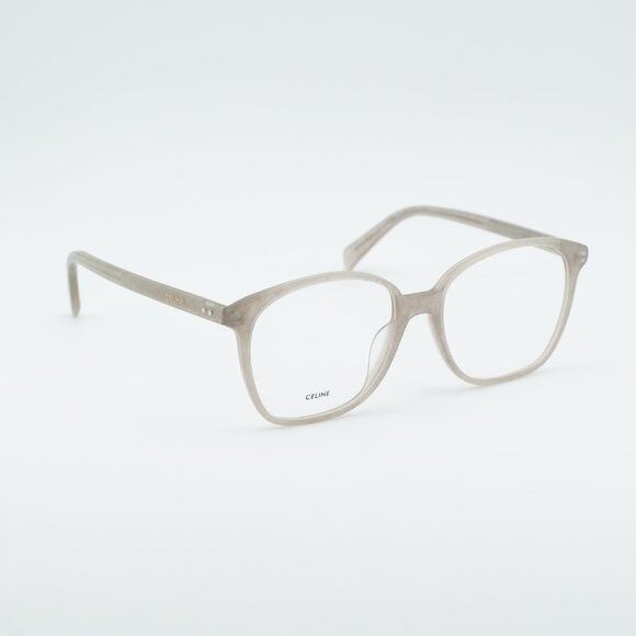Celine Celine CL50115I 020 Eyeglasses Milky Grey Size ONE SIZE - 4 Thumbnail