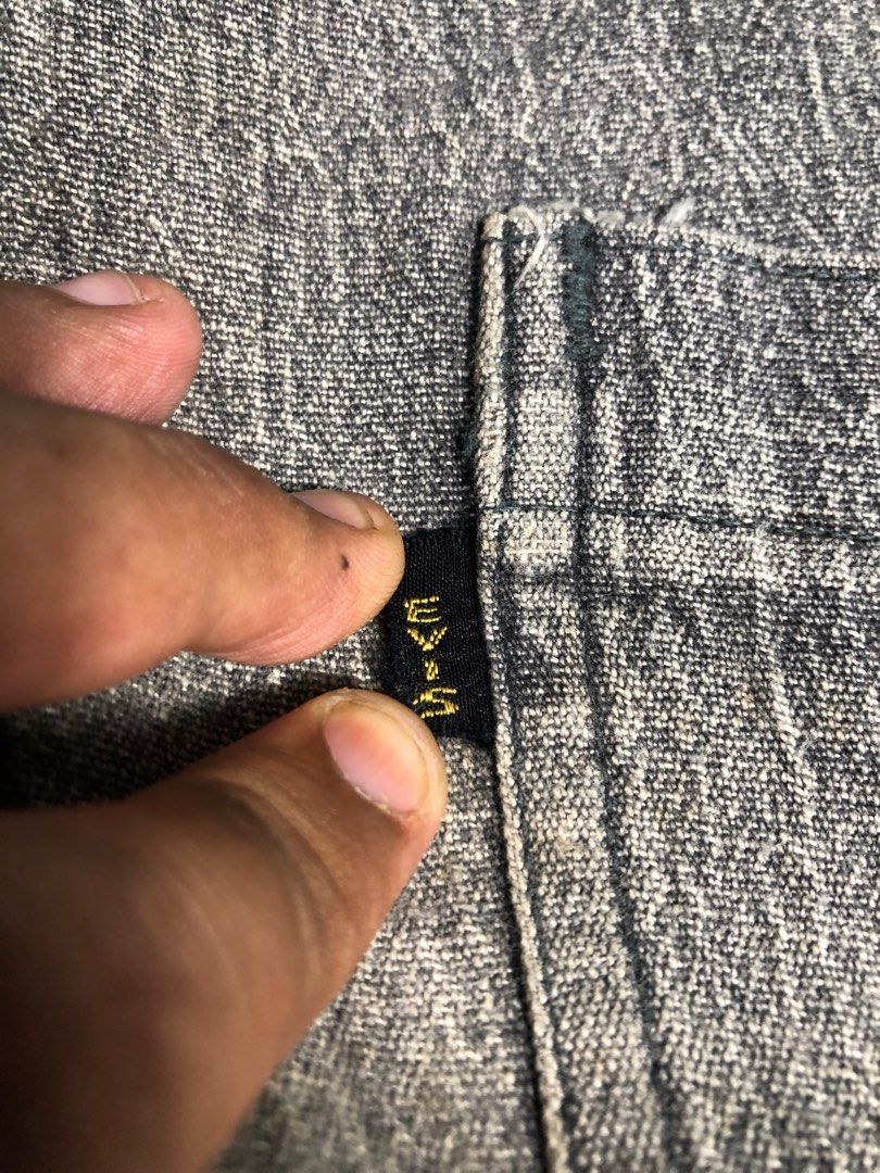 Evisu × Japanese Brand × Vintage 😈VINTAGE😈EVIS before EVISU buckle baggy denim Size US 29 - 4 Thumbnail