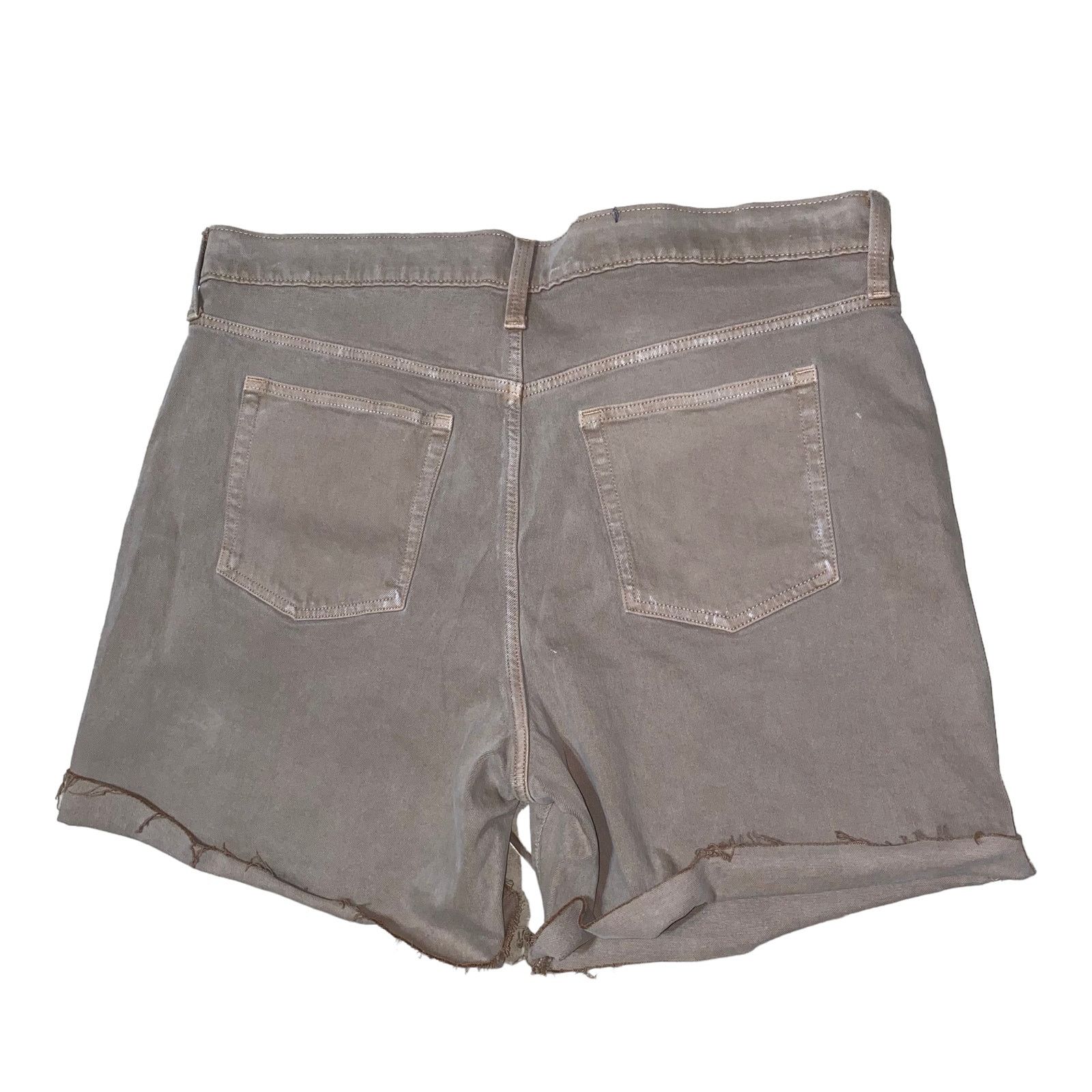 Gap GAP Cheeky Midi Short High Rise Cuffed shorts 35/20R NWTs Size 35" - 4 Thumbnail