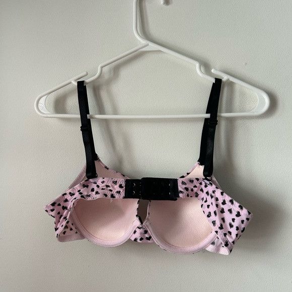 Other Carisma Pink & Black w/ Lace Bra Size ONE SIZE - 2 Thumbnail