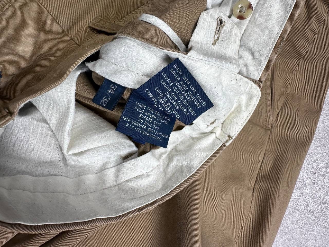 Polo Ralph Lauren Vintage Polo Ralph Lauren RRL Chino Flared Pants 34x32 Size US 34 / EU 50 - 7 Thumbnail