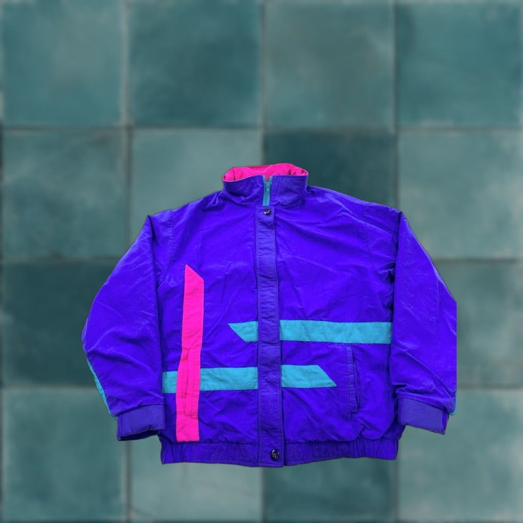 Vintage VINTAGE Forrester's Jacket Womens Medium Blue Full Zip Nylon Gore-Tex USA Made Size M / US 6-8 / IT 42-44 - 1 Thumbnail