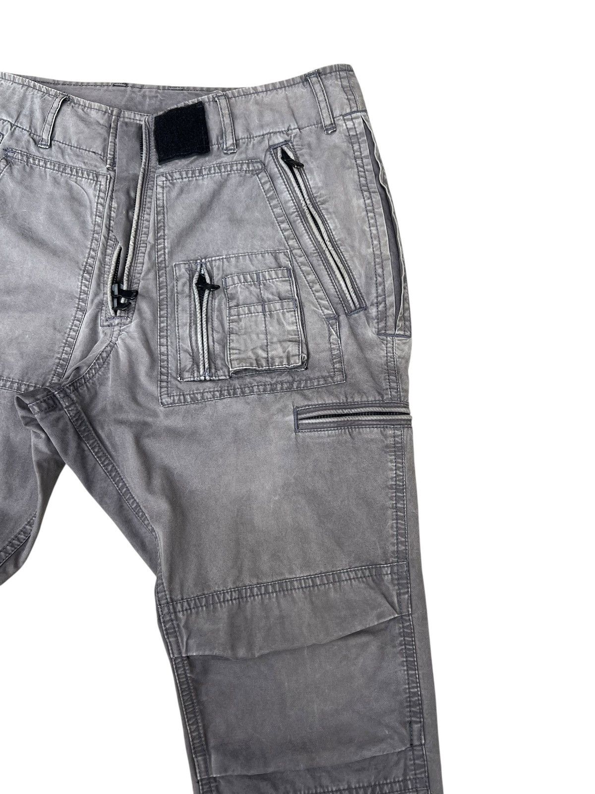 RIPVANWINKLE Ripvanwinkle Japan Faded Multi Pocket Tactical Trouser Pant Size US 31 - 11 Thumbnail