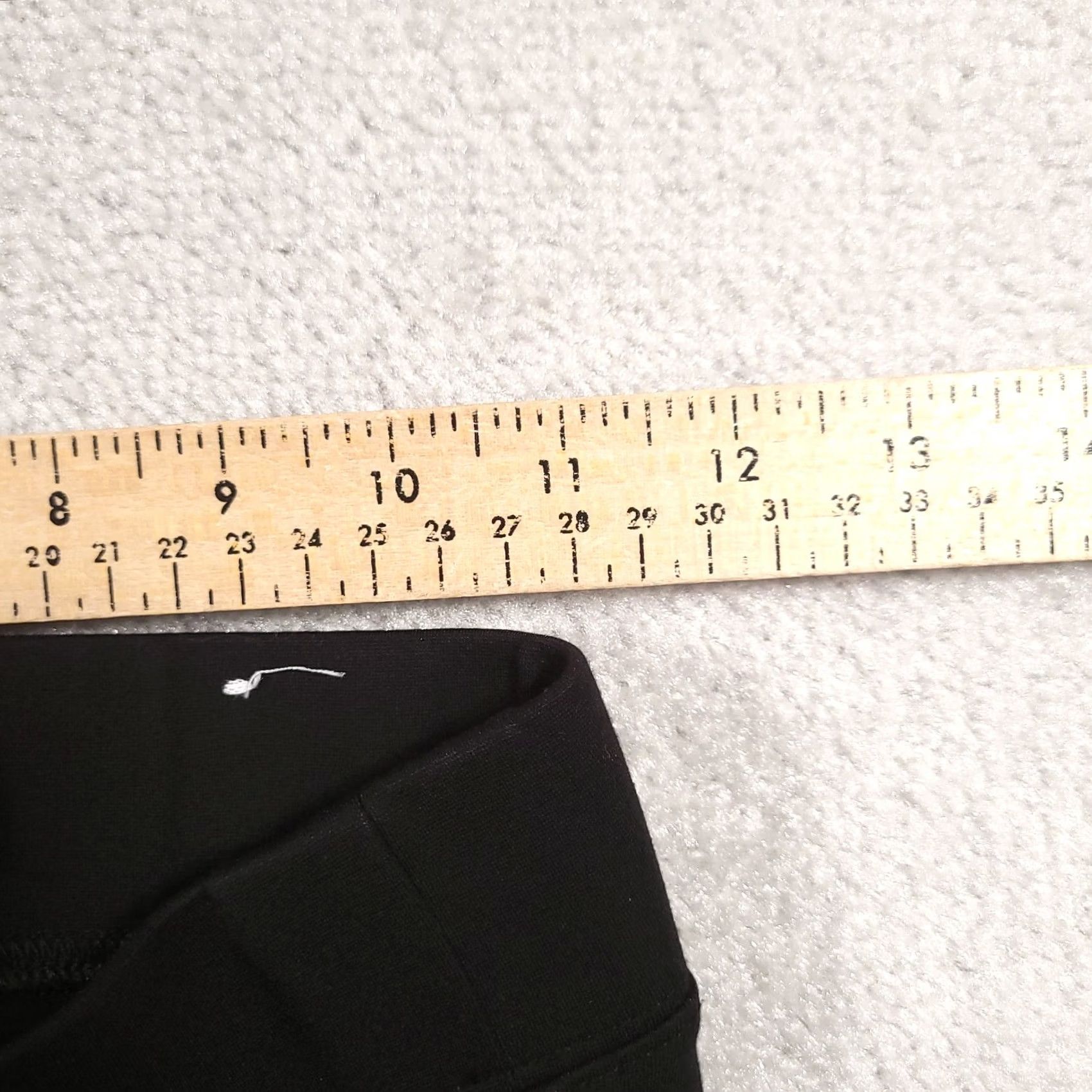 Old Navy Old Navy Stevie Stretch Pull On Pants Black XS Womens Slim Skinny Ankle Casual Size 40" / US 18 - 4 Thumbnail
