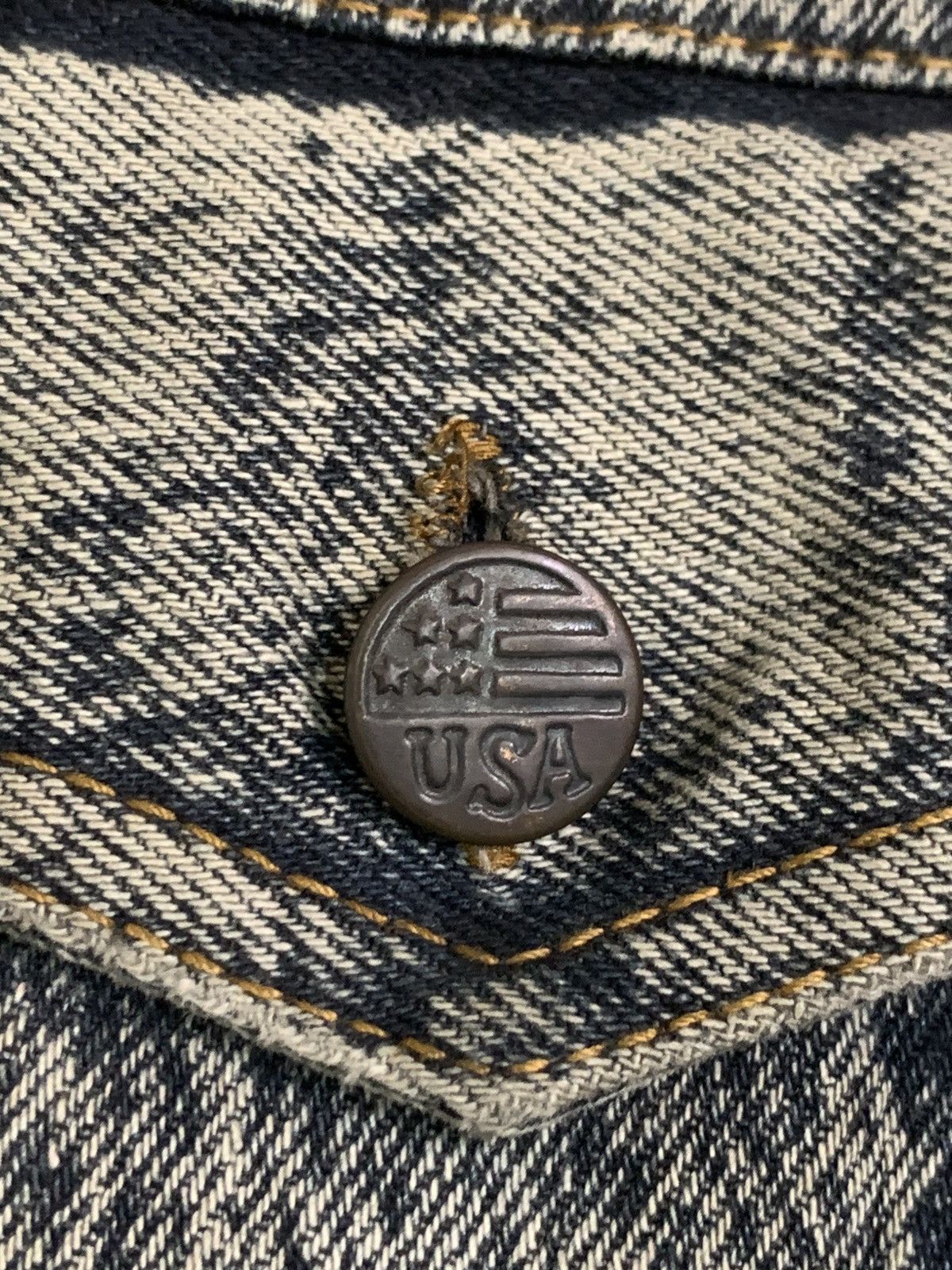 Japanese Brand Rare Design Vintage U.S.A Button Truckers Denim Jackets Size M / US 6-8 / IT 42-44 - 4 Thumbnail