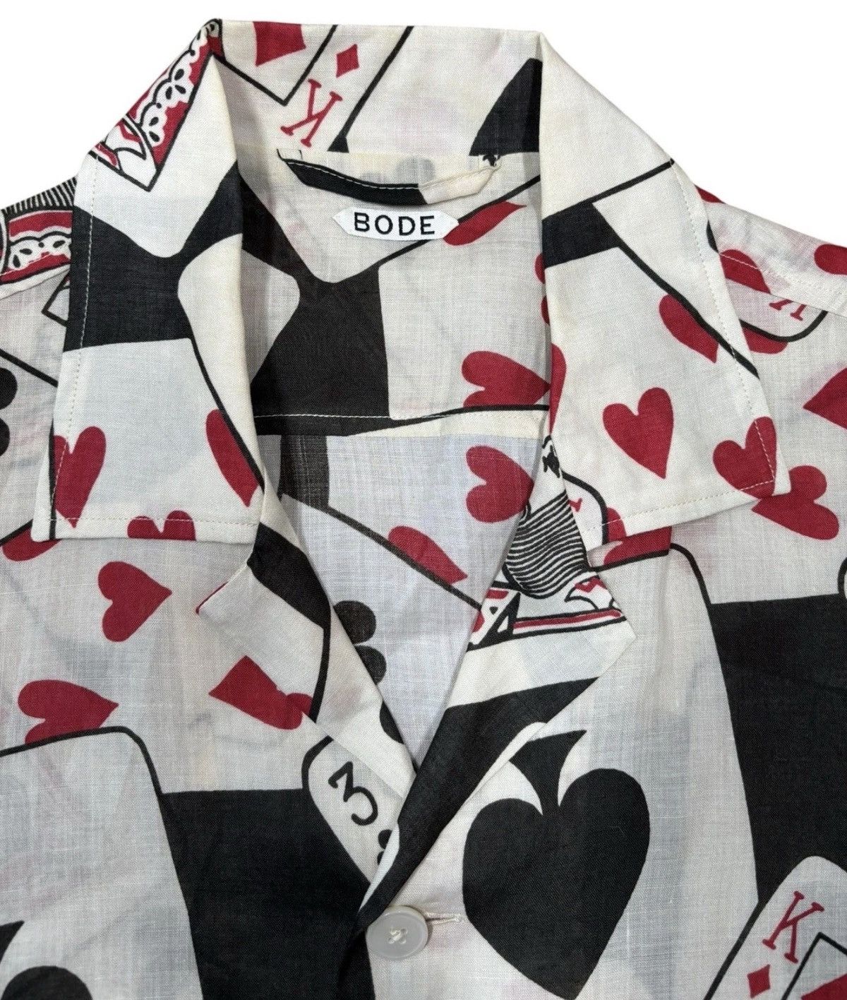 Bode Bode Cards Shirt Size US S / EU 44-46 / 1 - 3 Thumbnail