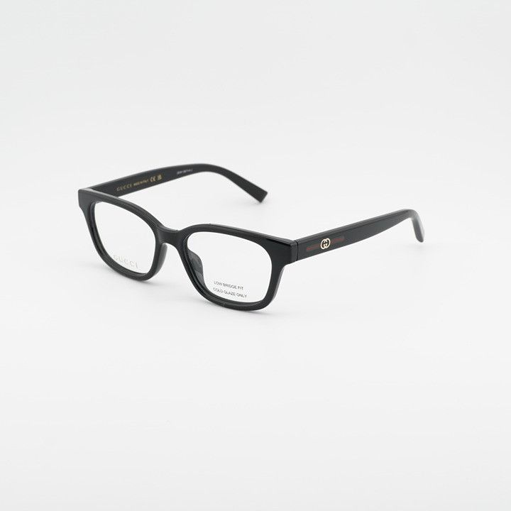 Gucci Gucci GG2103OL 005 Eyeglasses Black 53mm Square Frame Size ONE SIZE - 1 Thumbnail