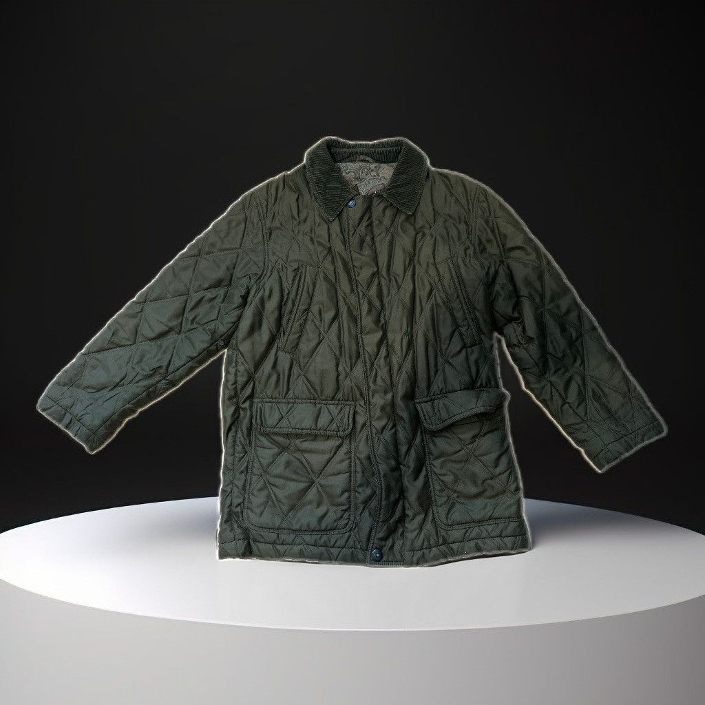 image of Vintage 80's YSL Jacket Khaki, Men's (Size Medium)