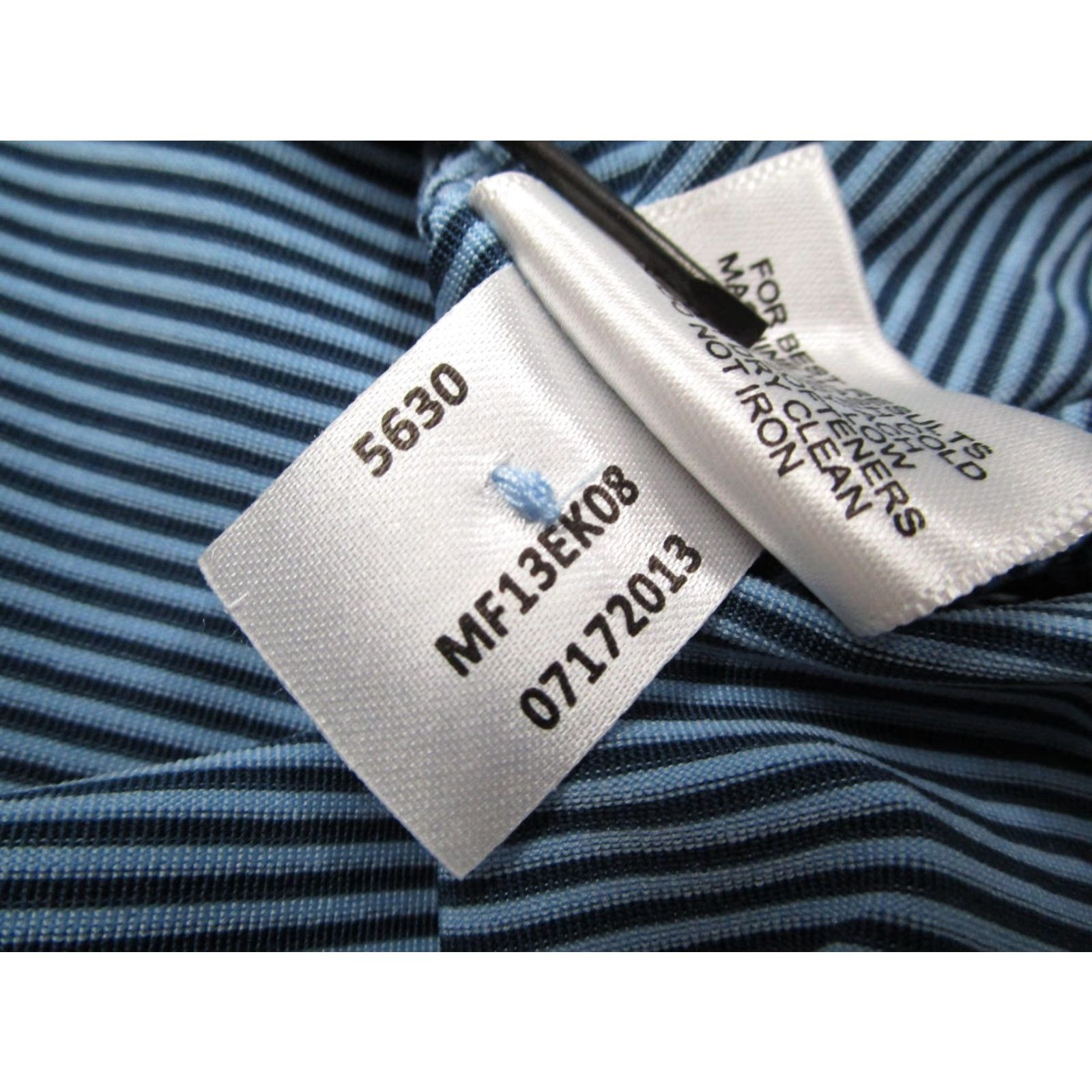 Peter Millar Peter Millar Polo Shirt Mens XL Blue Striped Summer Comfort Golf Size US XL / EU 56 / 4 - 4 Thumbnail