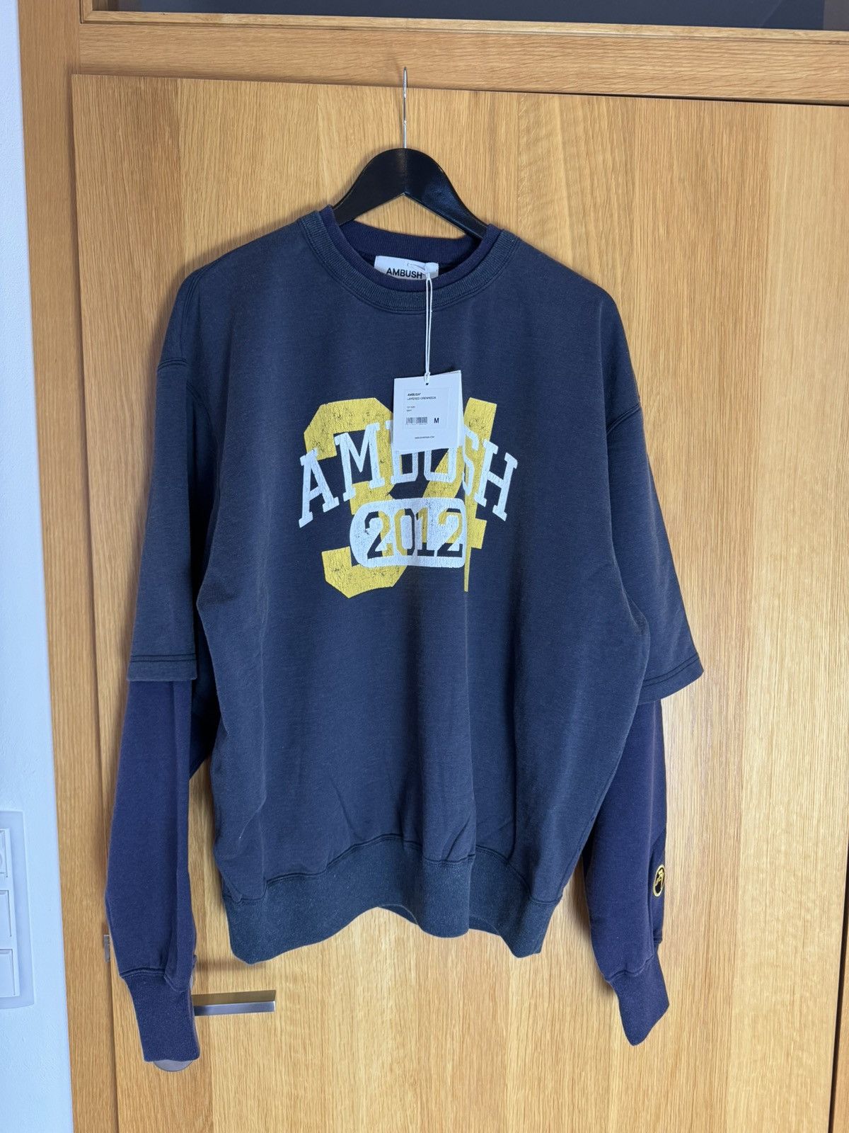 Ambush Design Ambush layered crewneck washed blue Size US M / EU 48-50 / 2 - 1 Thumbnail