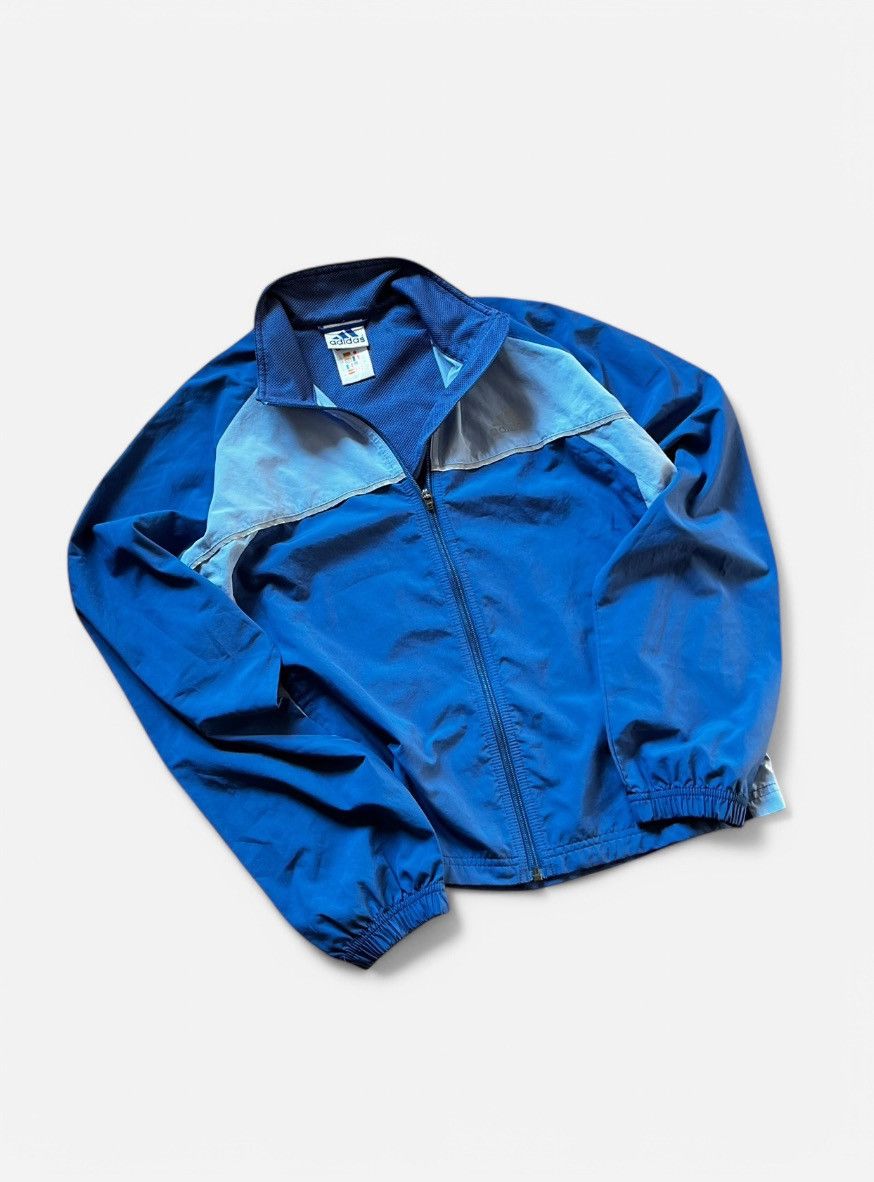 Adidas Adidaa windbreaker jacket rain jacket vintage y2k 2000s 00s Size L / US 10 / IT 46 - 1 Thumbnail