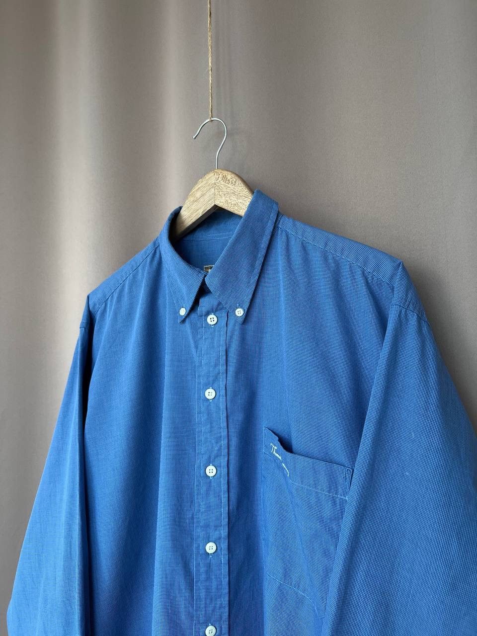 Burberry Thomas Burberry Vintage Button Down Shirt Mens Size XL Size US XL / EU 56 / 4 - 4 Thumbnail