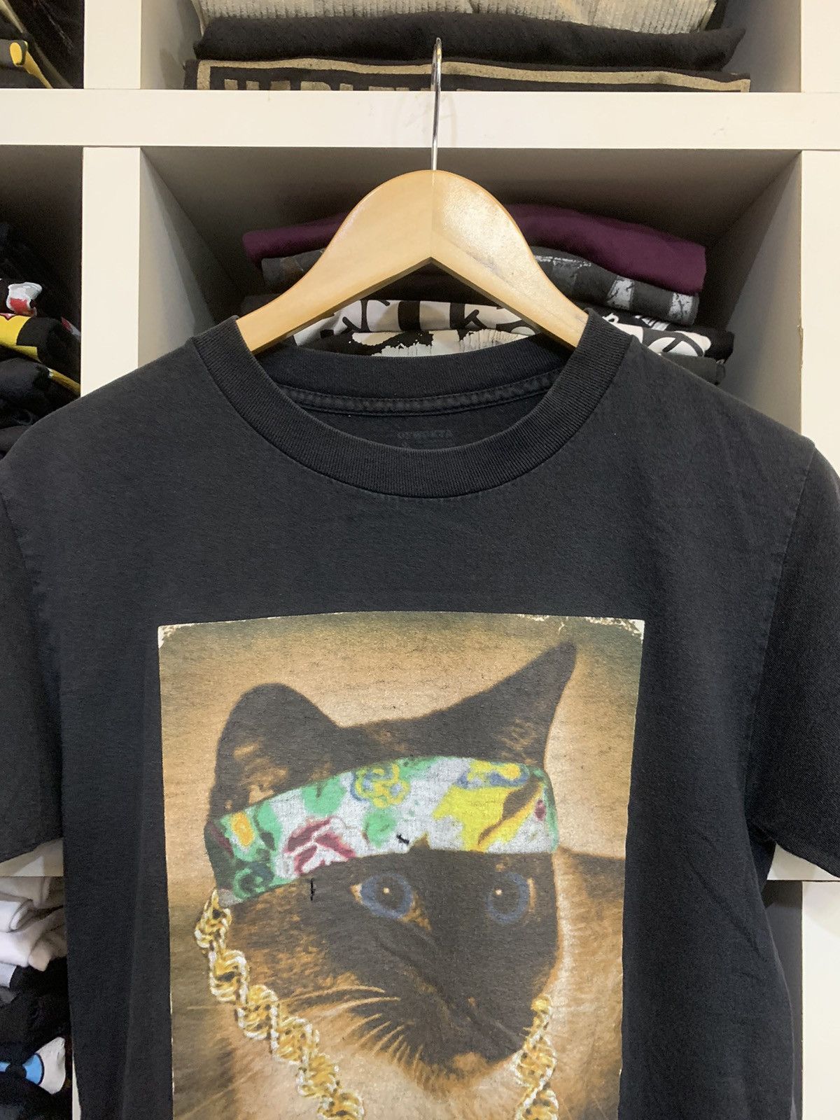 The Difference × Vintage Rapper Cat Ofwgkta Tee Size US S / EU 44-46 / 1 - 4 Thumbnail