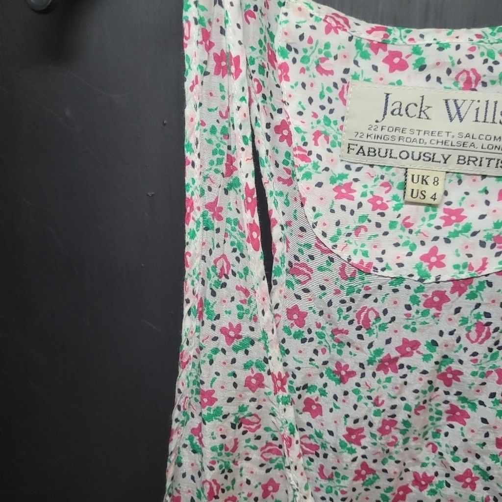 Jack Wills Jack Wills, womens, Ruffled cami/tank, Size 4, EUC Size S / US 4 / IT 40 - 3 Thumbnail
