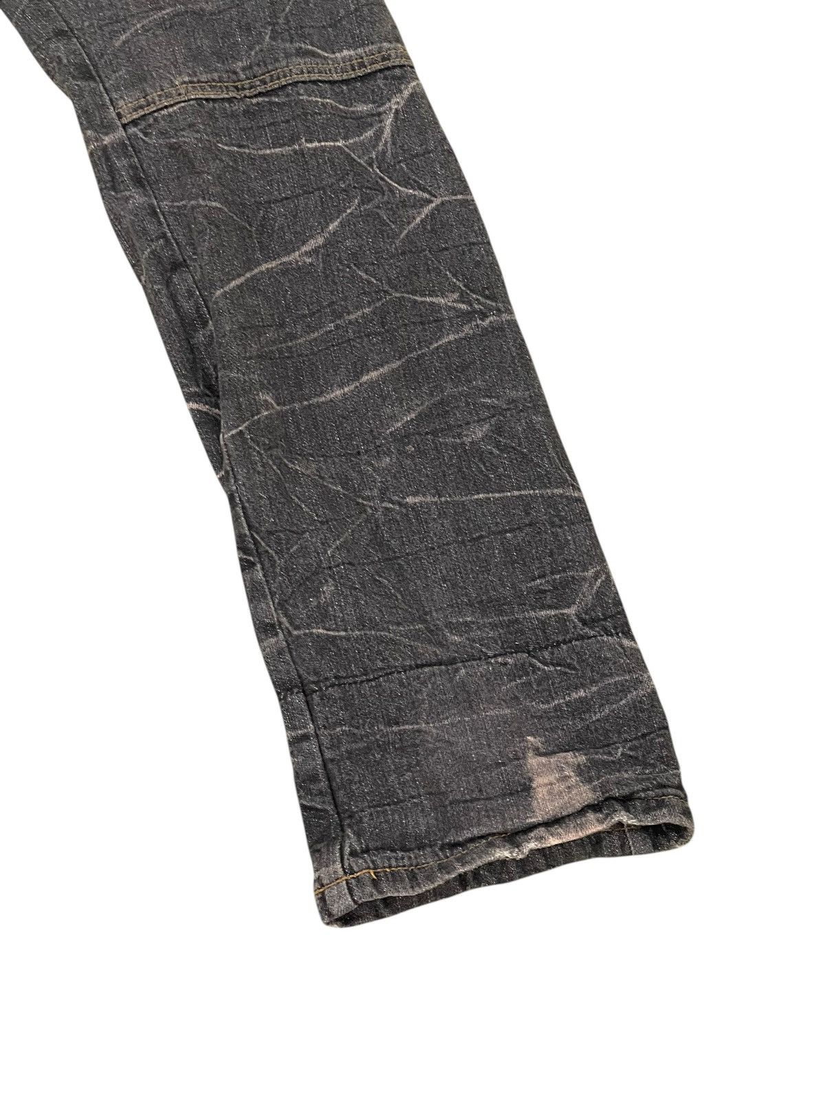 Japanese Brand Double Waist Jeans Barcedos Mud Washed Slim 9🟦 Size US 30 / EU 46 - 12 Thumbnail