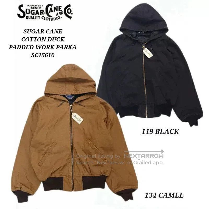 Sugar Cane Vintage Zip Hoodie Jacket.