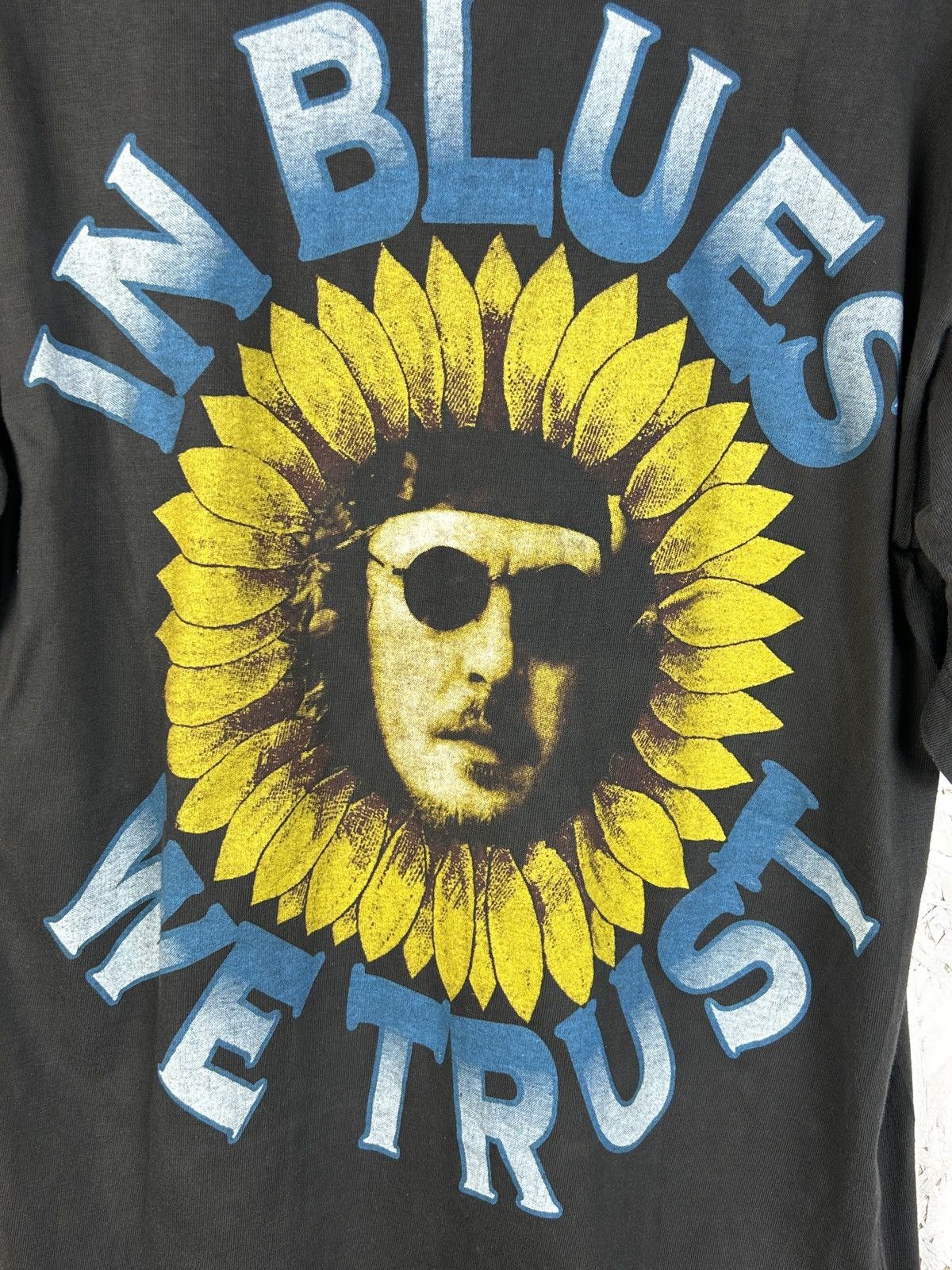 Band Tees 90s Vintage Zucchero SpiritoDiVino 1995 AOP Allover T-Shirt Size US M / EU 48-50 / 2 - 6 Thumbnail