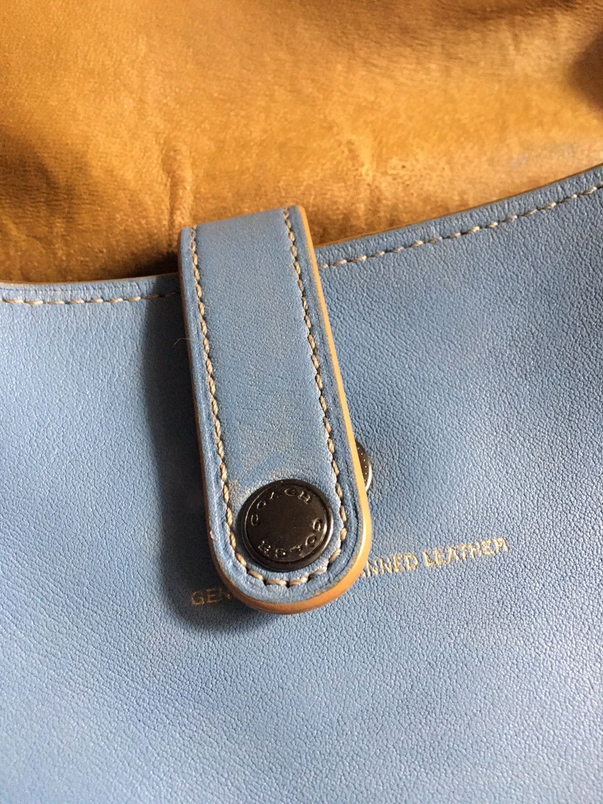 Coach COACH 1941 Saddle Blue Leather Crossbody Shoulder Bag Size ONE SIZE - 9 Thumbnail