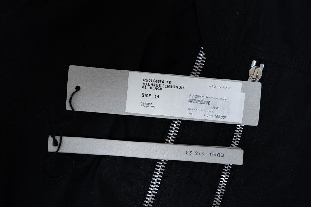 Rick Owens [NWT] Rick Owens SS23 EDFU Bauhaus Flightsuit – Size 44 Size US 28 / EU 44 - 17 Thumbnail