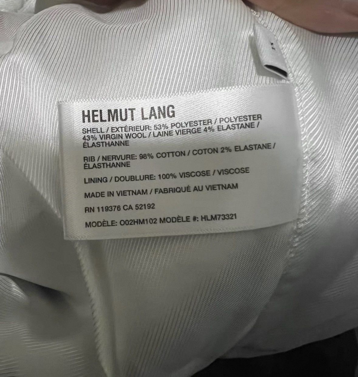 Helmut Lang helmut lang 24SS seatbelt bomber jacket 2504-Nextarrow Size US XL / EU 56 / 4 - 5 Thumbnail