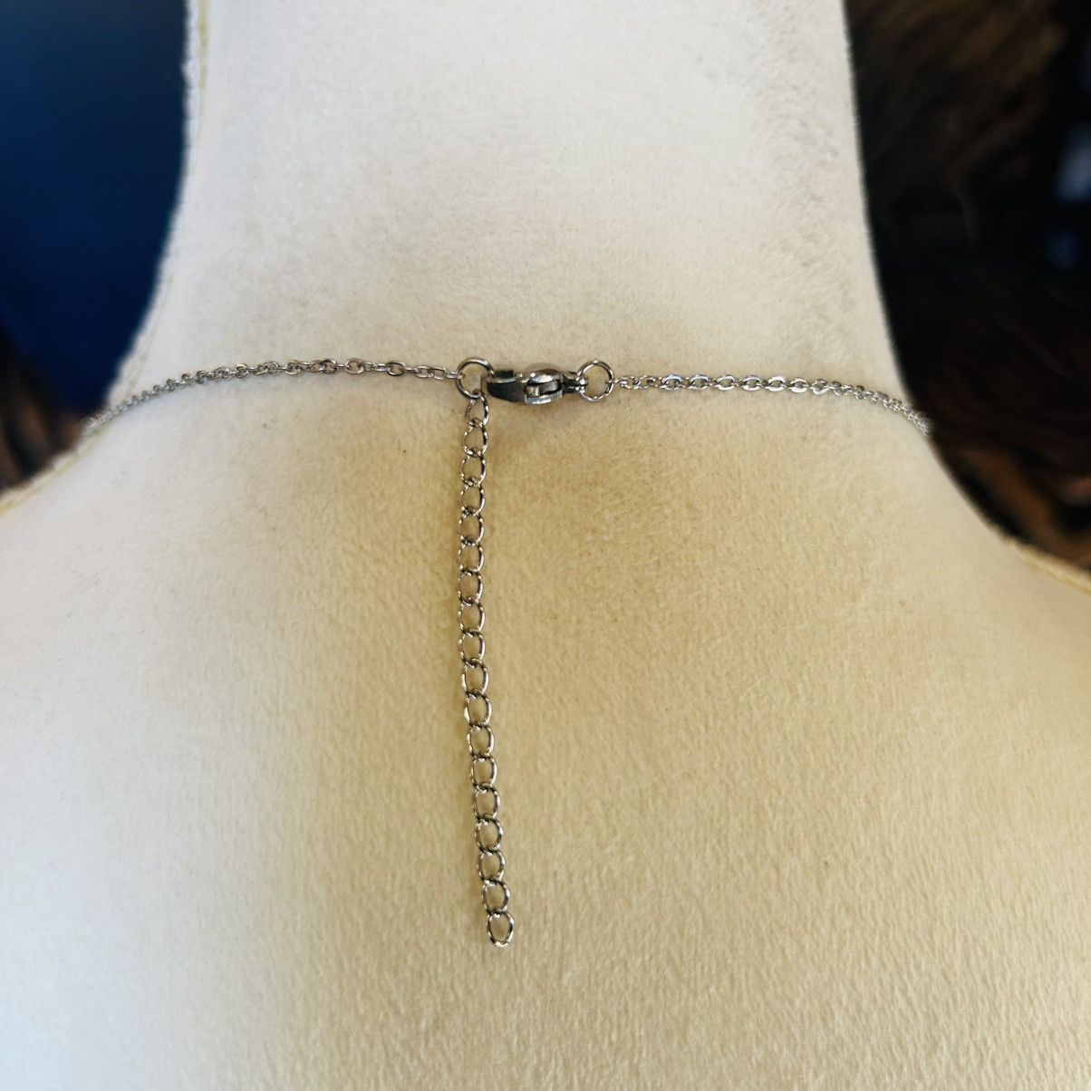 Handmade Handcrafted planetary silver pendant on chain necklace Size ONE SIZE - 5 Thumbnail