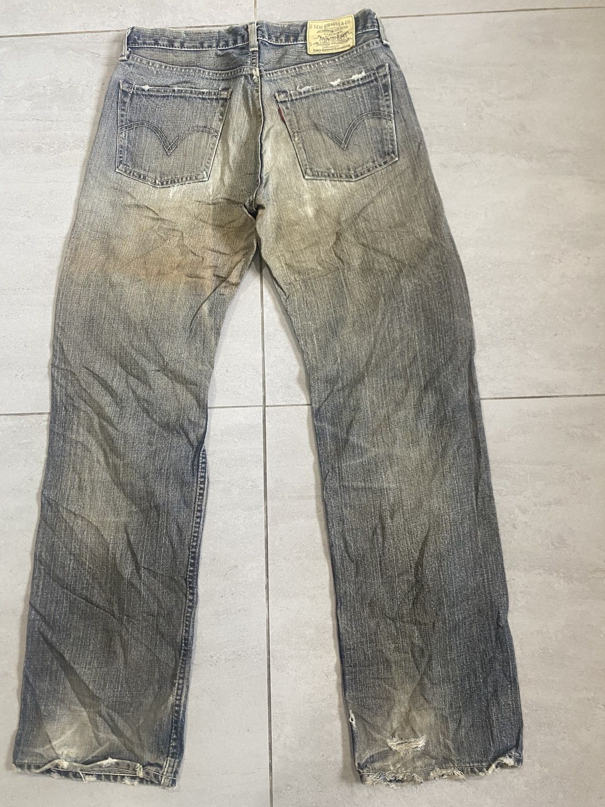 Levi's DISTRESSED LEVIS 503 JAPAN Size US 32 / EU 48 - 10 Thumbnail