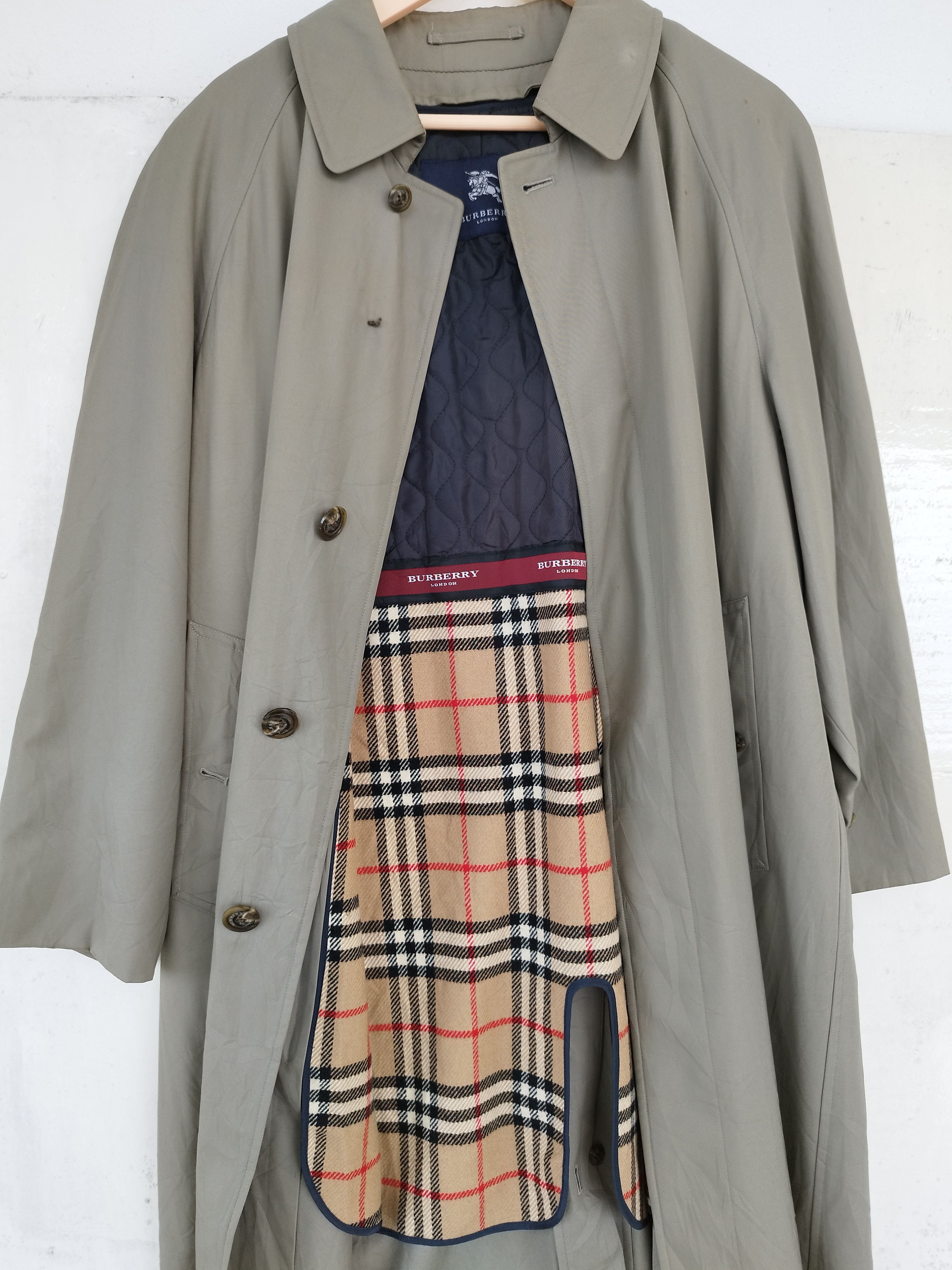 Burberry Burberry long coat burberrys trench coat overcoat Size US L / EU 52-54 / 3 - 1 Thumbnail
