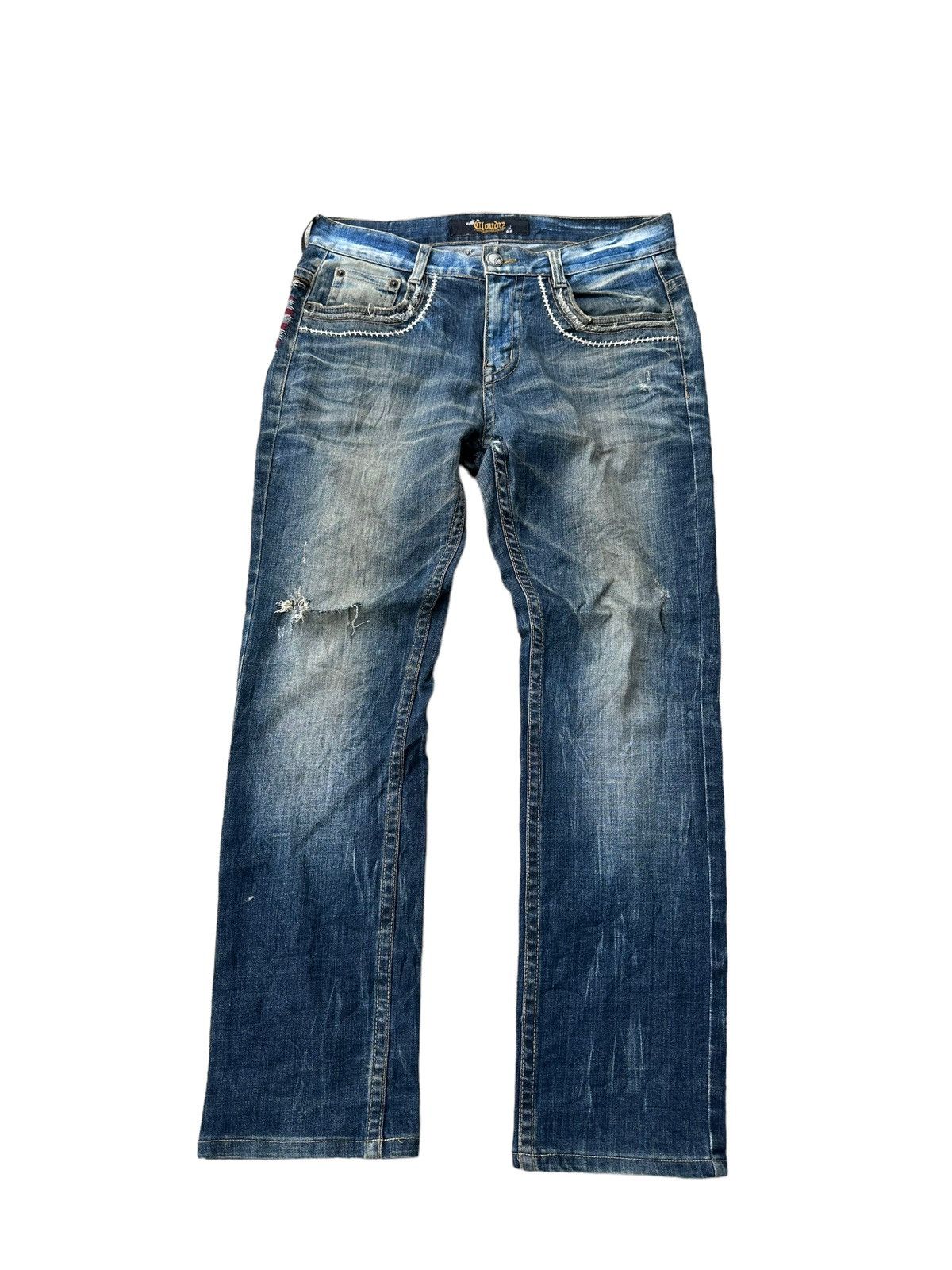 Hysteric Glamour 🔥archived🔥Cloud 72 denim jeans Size US 33 - 4 Thumbnail