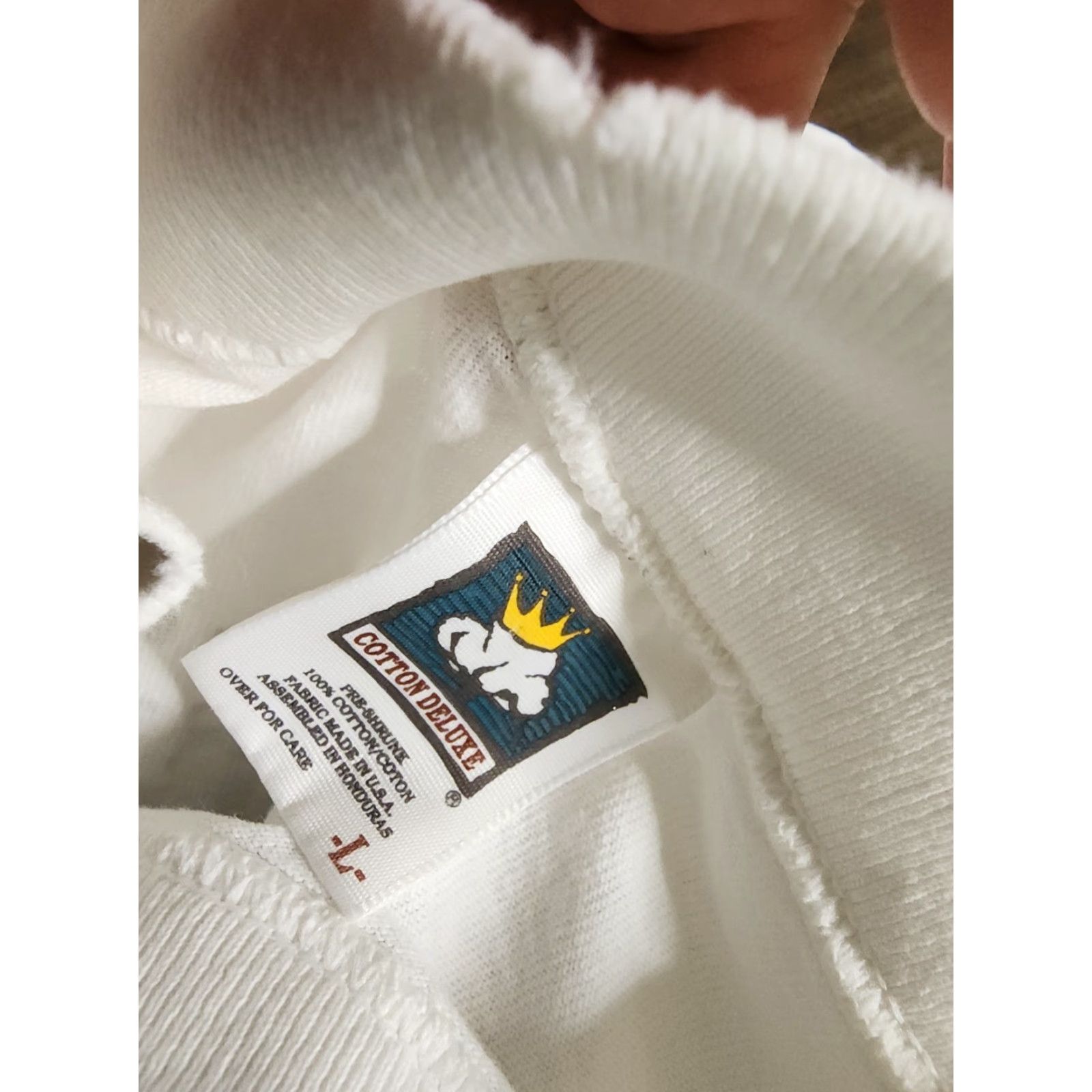Vintage VINTAGE Cotton Exchange T-Shirt Mens L White Knit Turtleneck 80s 90s Funny Mountains Big Canoe Georgia T Shirt Brand Accents Logo Size US L / EU 52-54 / 3 - 5 Thumbnail
