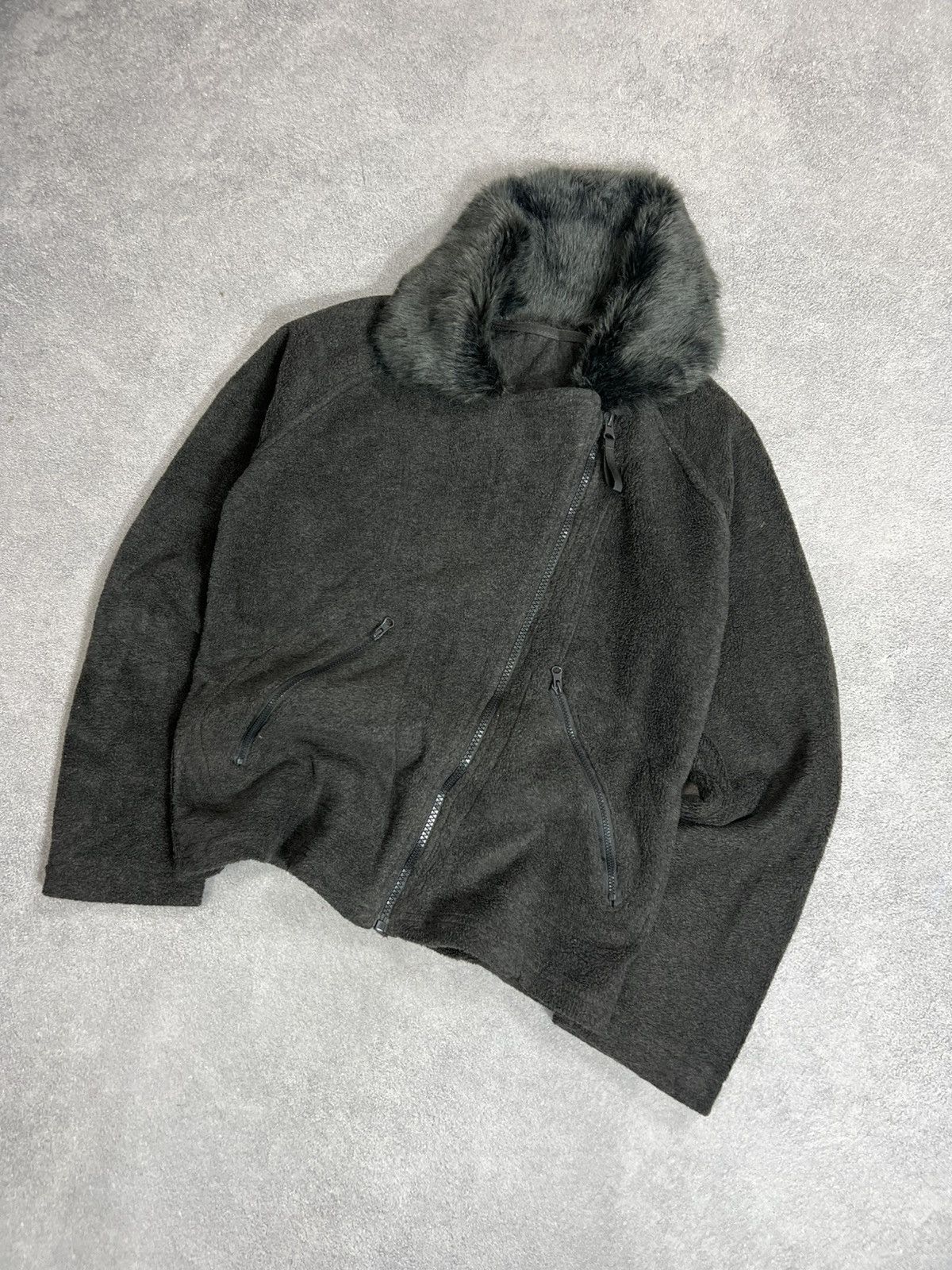Japanese Brand vintage 90s assymethric rick owens style y2k jacket Size US S / EU 44-46 / 1 - 4 Thumbnail