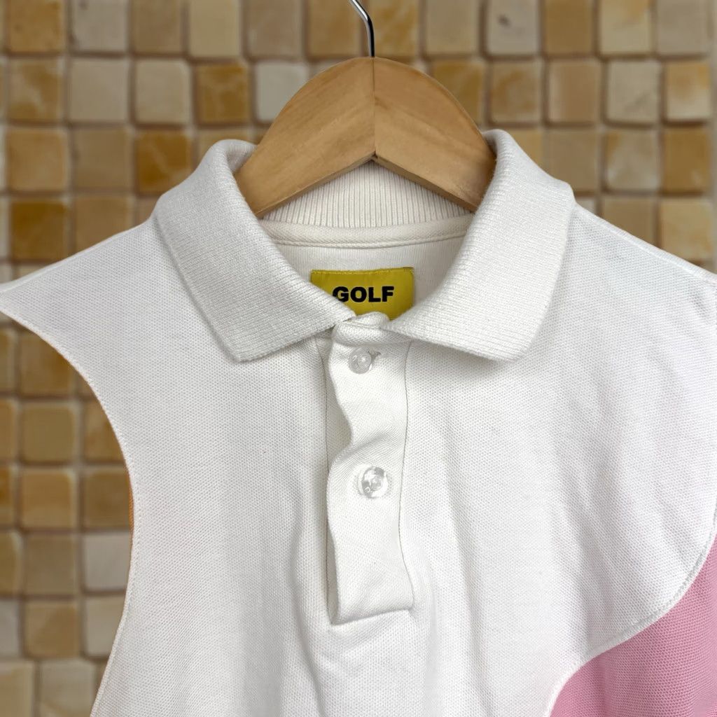 Golf Wang Rare 2014 Rainbow Striped Polo 1 of 40 SZ M | Grailed