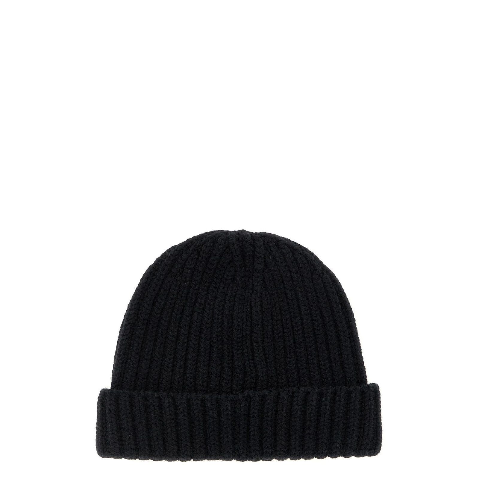Prada PRADA Black Wool Beanie Hat New & Authentic (Men's Size:L;) Size ONE SIZE - 2 Thumbnail