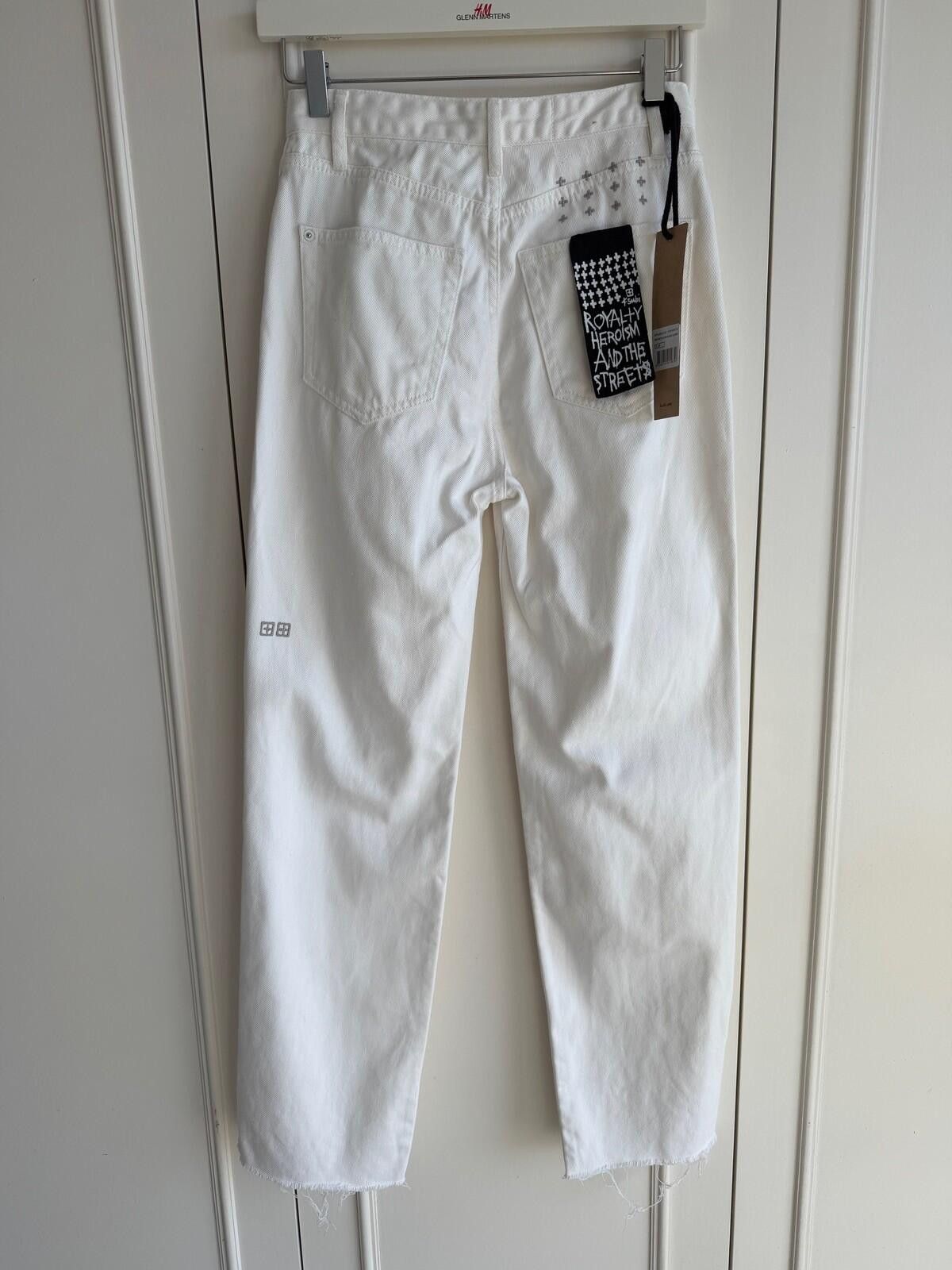 Ksubi new ksubi womens denim jeans brooklyn blanc sliced white 25 Size 25" / US 0 / IT 36 - 6 Thumbnail