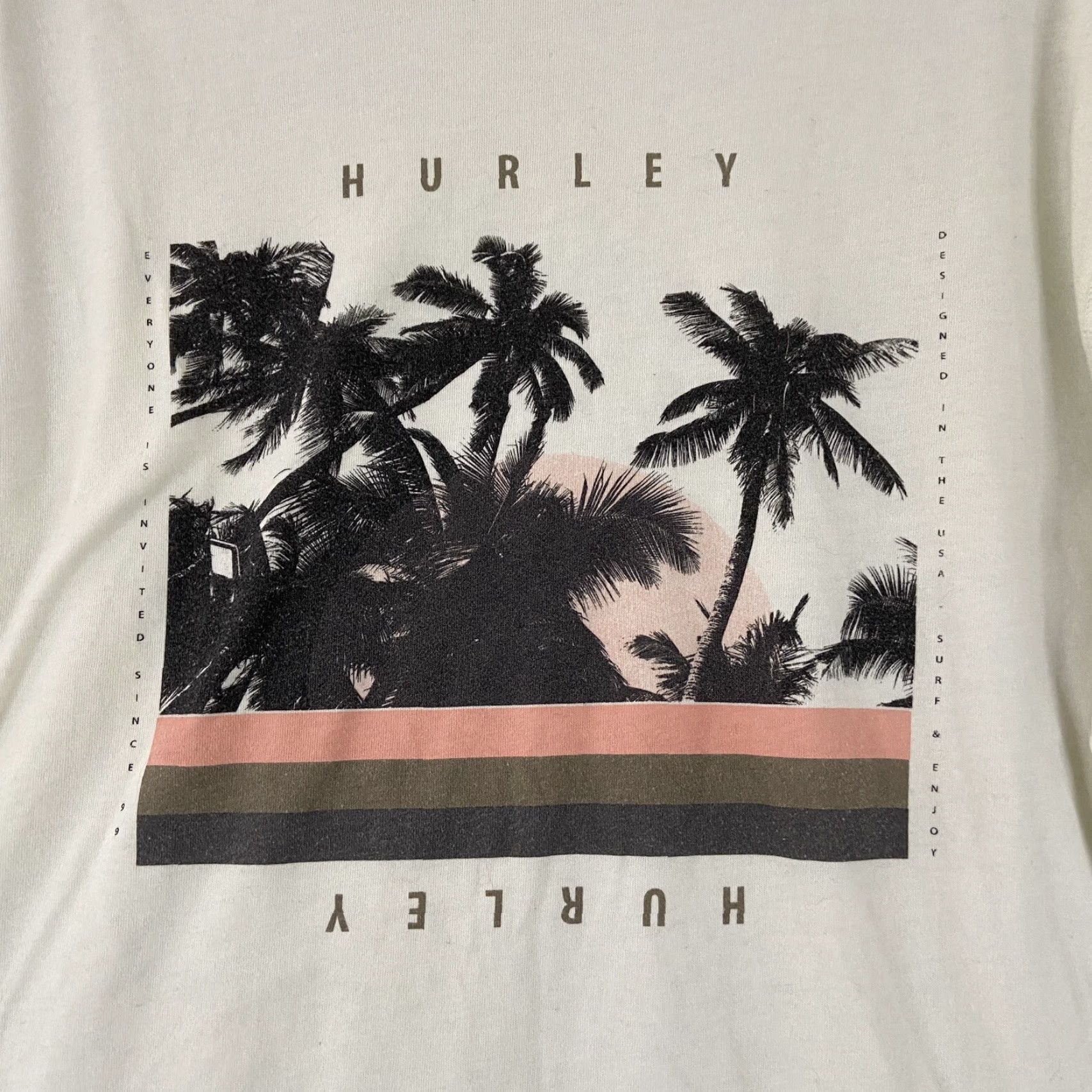 Hurley Hurley Buckle Shirt Mens L White Long Sleeve Tee Size US L / EU 52-54 / 3 - 4 Thumbnail
