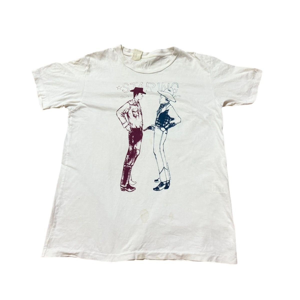 Japanese Brand N.Hoolywood Two Cowboys T-Shirt Size US S / EU 44-46 / 1 - 1 Thumbnail