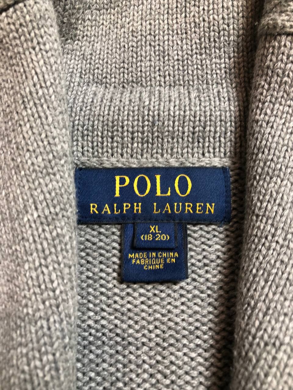 Polo Ralph Lauren Vintage Polo Ralph Lauren Cardigan Size XL(18-20) Size US M / EU 48-50 / 2 - 2 Thumbnail