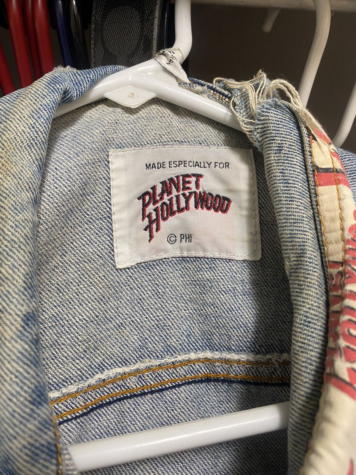Planet Hollywood Planet Hollywood Denim Jacket Size US XL / EU 56 / 4 - 3 Thumbnail