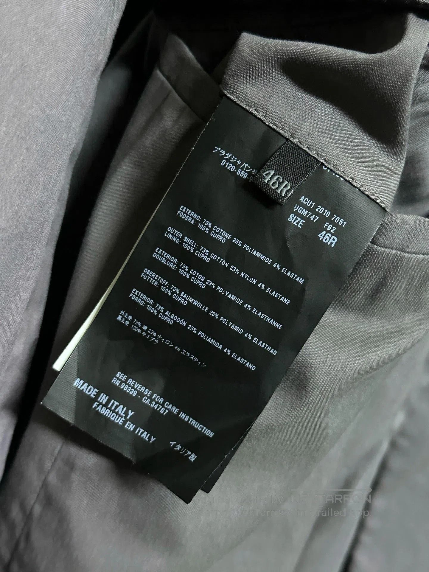 Prada Prada 2010SS Lightweight Nylon Coat. Size US S / EU 44-46 / 1 - 4 Thumbnail