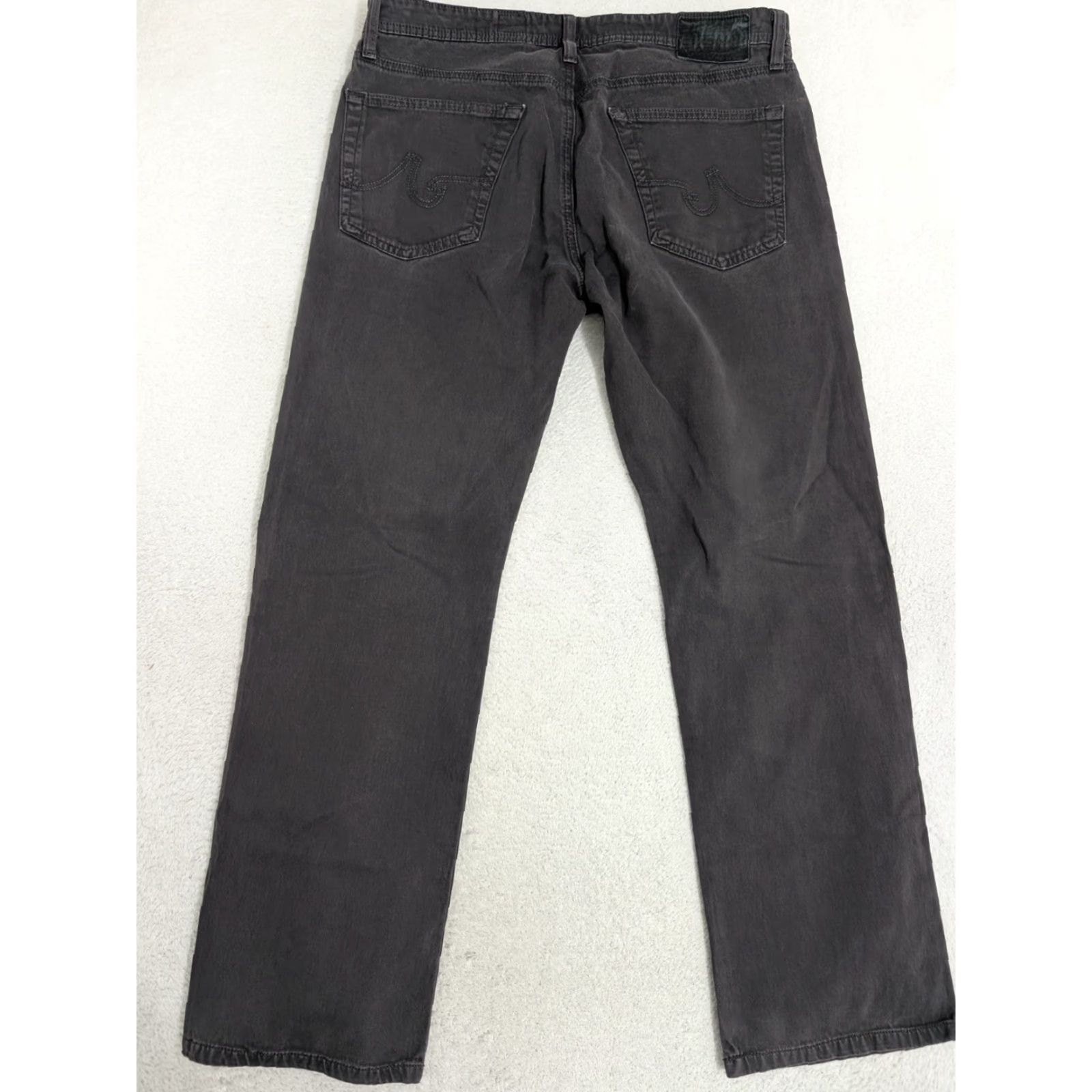 Vintage VINTAGE AG Adriano Goldschmied 5 Pocket Pants Mens 33 Gray Straight Leg The Protégé 90s? Size US 33 - 8 Thumbnail