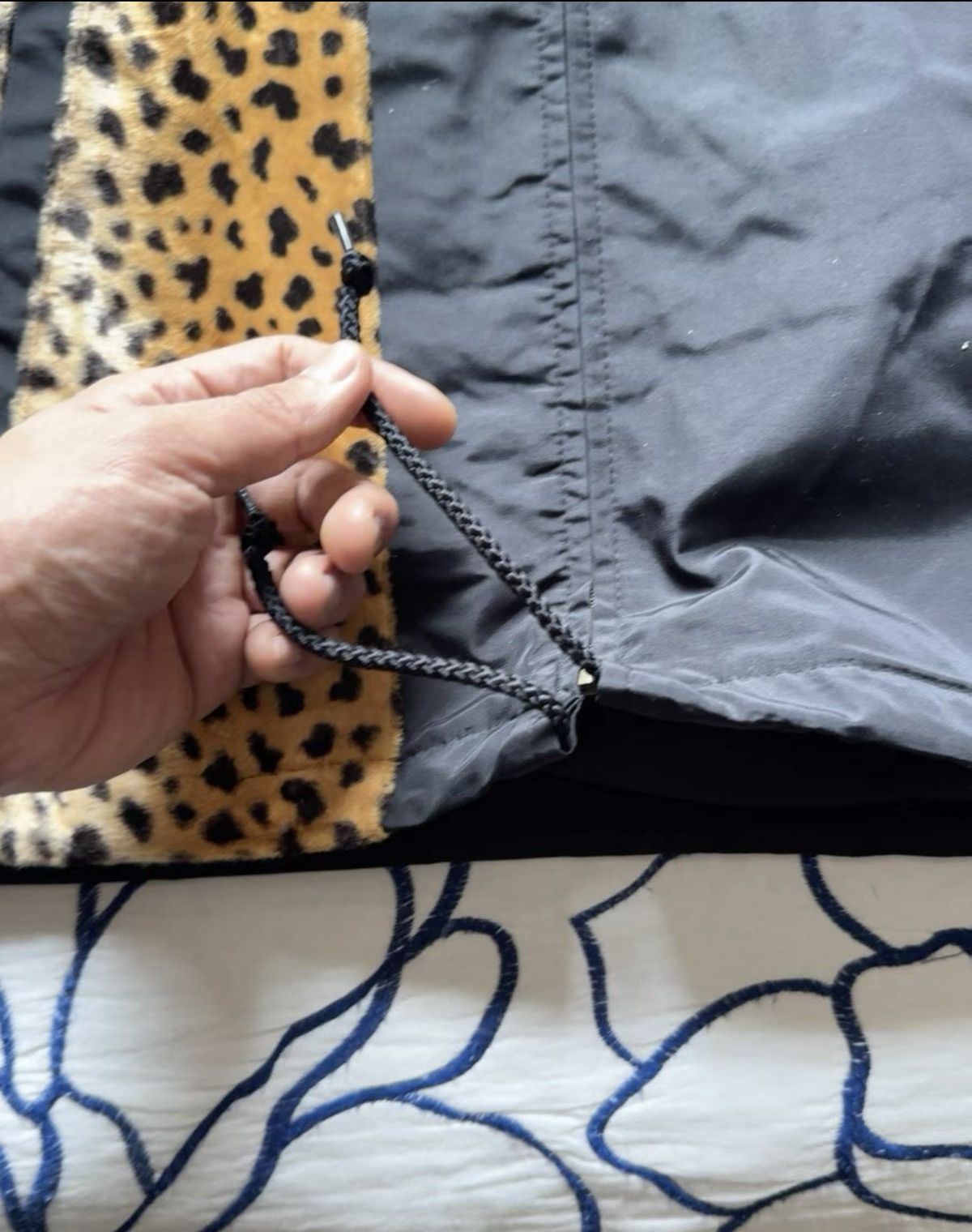 Supreme Supreme Cheetah leopard fleece Hooded Station Jacket Black Size US M / EU 48-50 / 2 - 6 Thumbnail