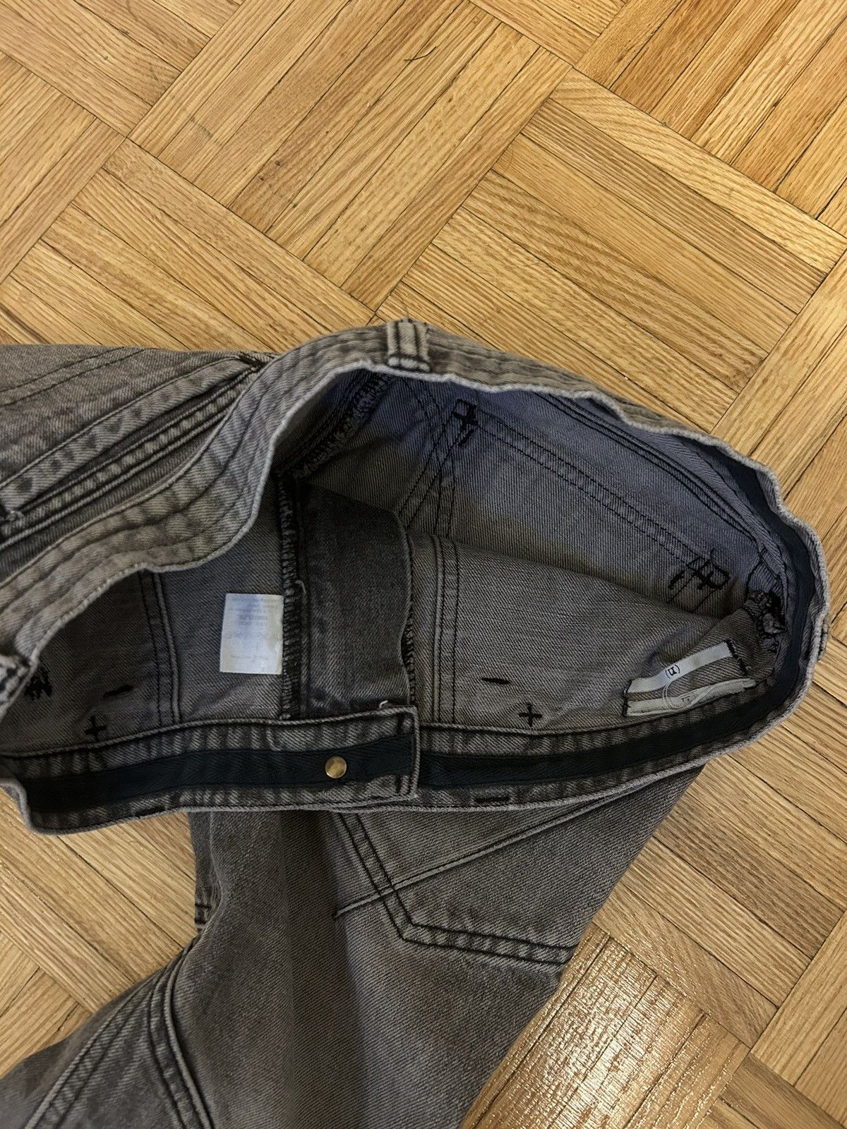 Number (N)ine (N)umber (N)ine grey denim (SOLD ON DEPOP) Size US 31 - 10 Thumbnail